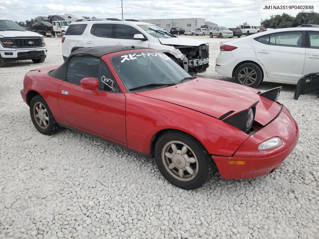 1993 Mazda Mx-5 Miata VIN: JM1NA3519P0402888 Lot: 76671354