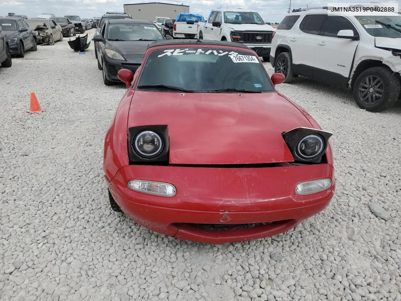 1993 Mazda Mx-5 Miata VIN: JM1NA3519P0402888 Lot: 76671354