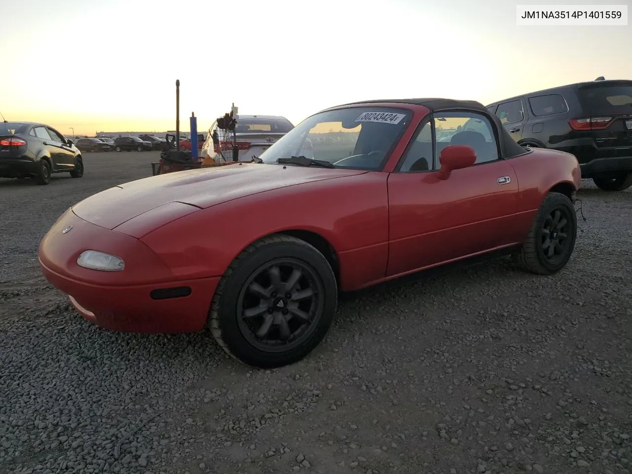 1993 Mazda Mx-5 Miata VIN: JM1NA3514P1401559 Lot: 80243424