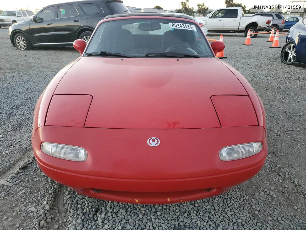 1993 Mazda Mx-5 Miata VIN: JM1NA3514P1401559 Lot: 80243424