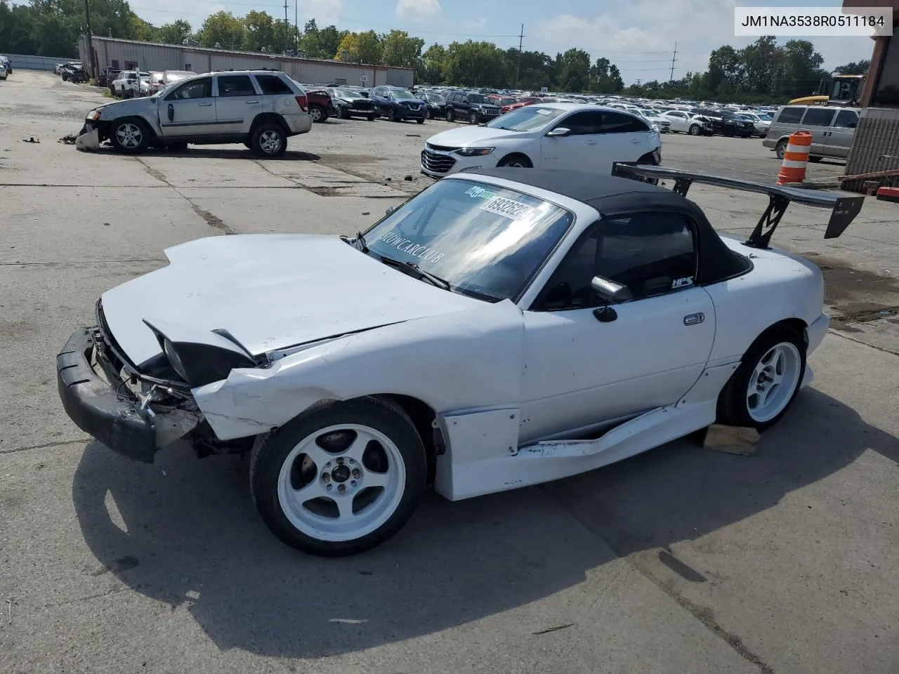 1994 Mazda Mx-5 Miata VIN: JM1NA3538R0511184 Lot: 69326224