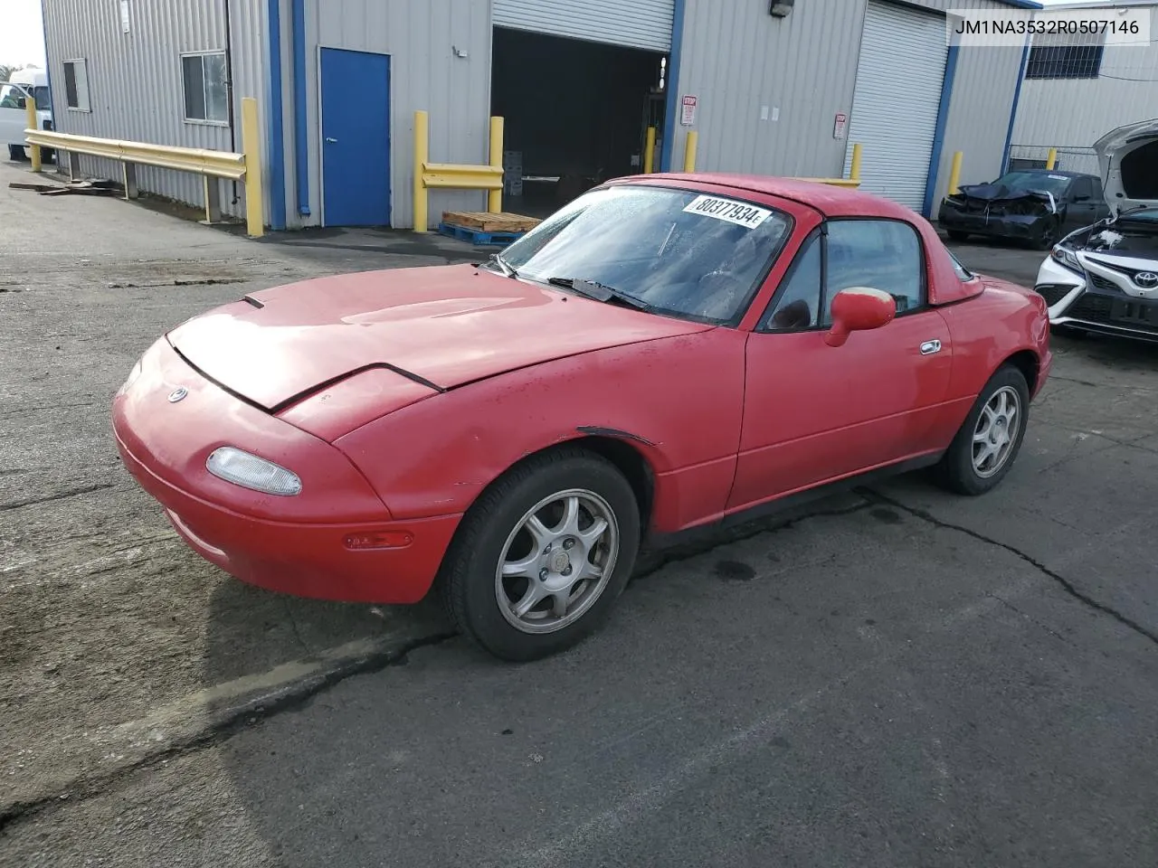 1994 Mazda Mx-5 Miata VIN: JM1NA3532R0507146 Lot: 80377934