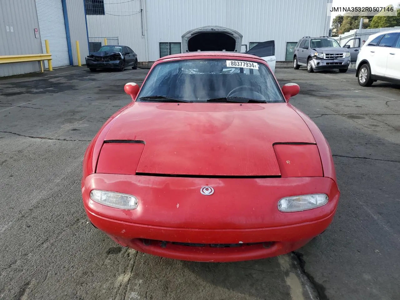 1994 Mazda Mx-5 Miata VIN: JM1NA3532R0507146 Lot: 80377934