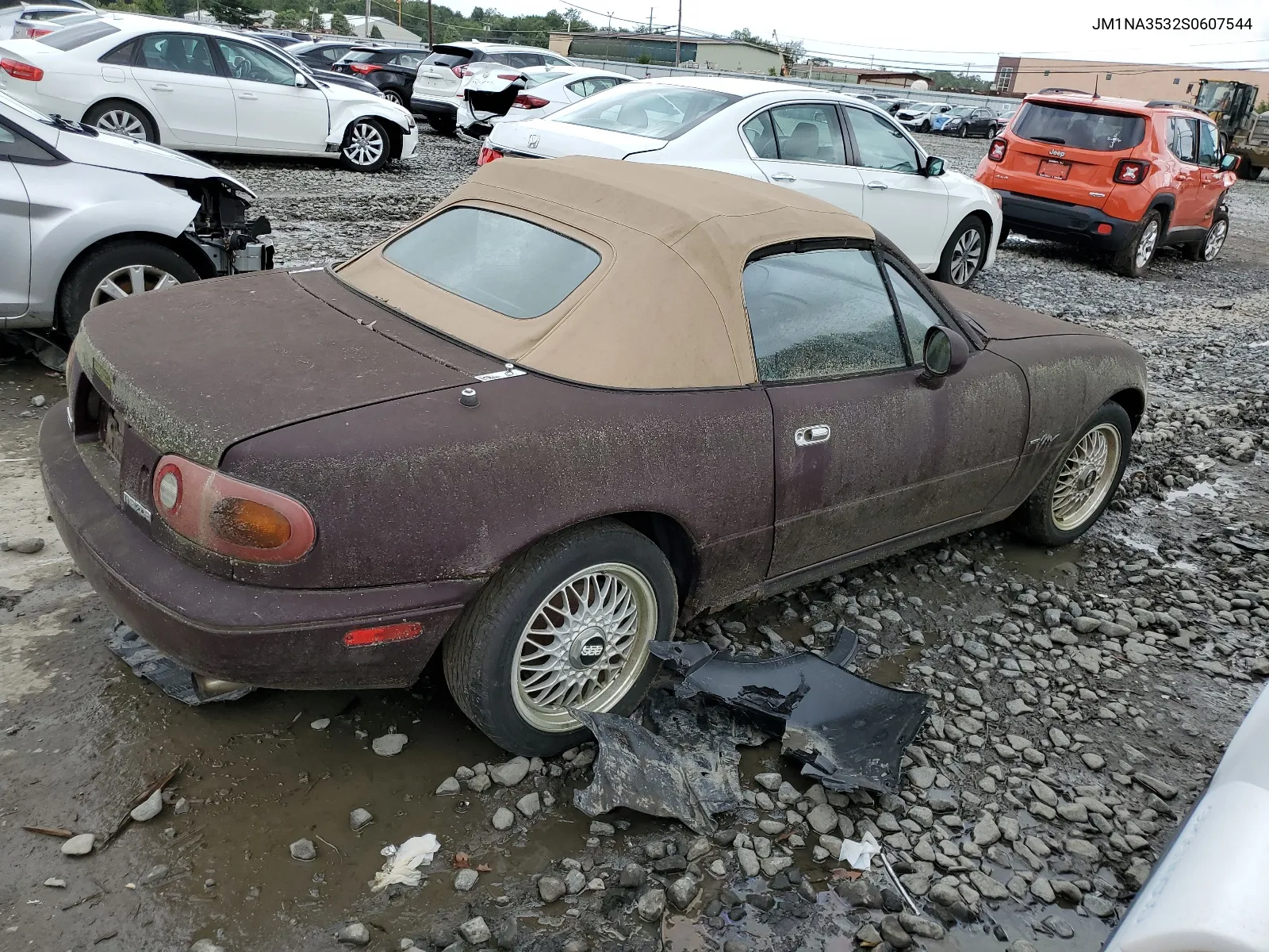 1995 Mazda Mx-5 Miata VIN: JM1NA3532S0607544 Lot: 66277284