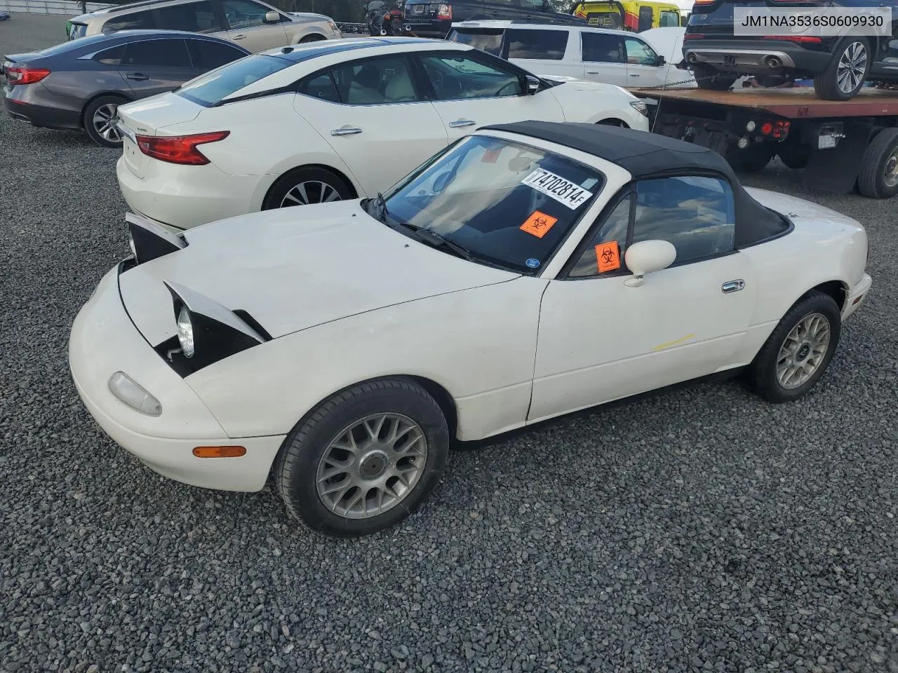 1995 Mazda Mx-5 Miata VIN: JM1NA3536S0609930 Lot: 74702814