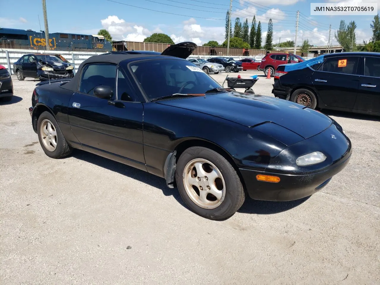 1996 Mazda Mx-5 Miata VIN: JM1NA3532T0705619 Lot: 73545794