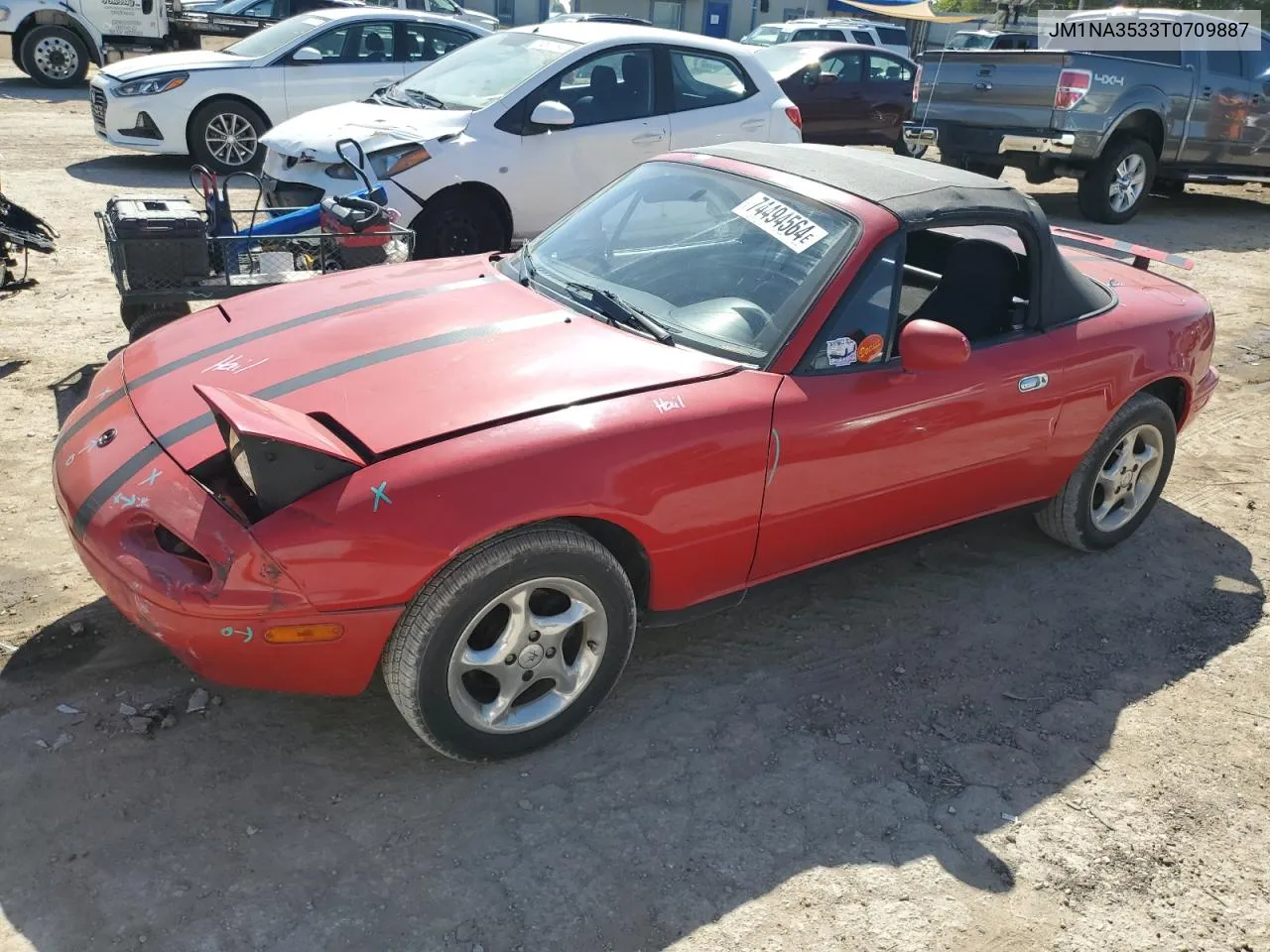 1996 Mazda Mx-5 Miata VIN: JM1NA3533T0709887 Lot: 74494564