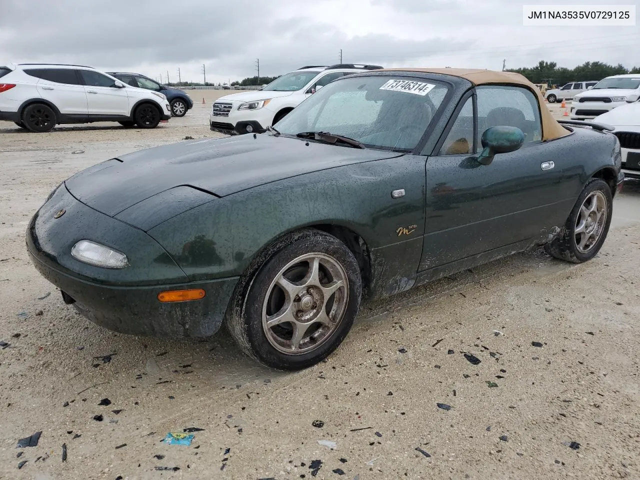 1997 Mazda Mx-5 Miata VIN: JM1NA3535V0729125 Lot: 73746314