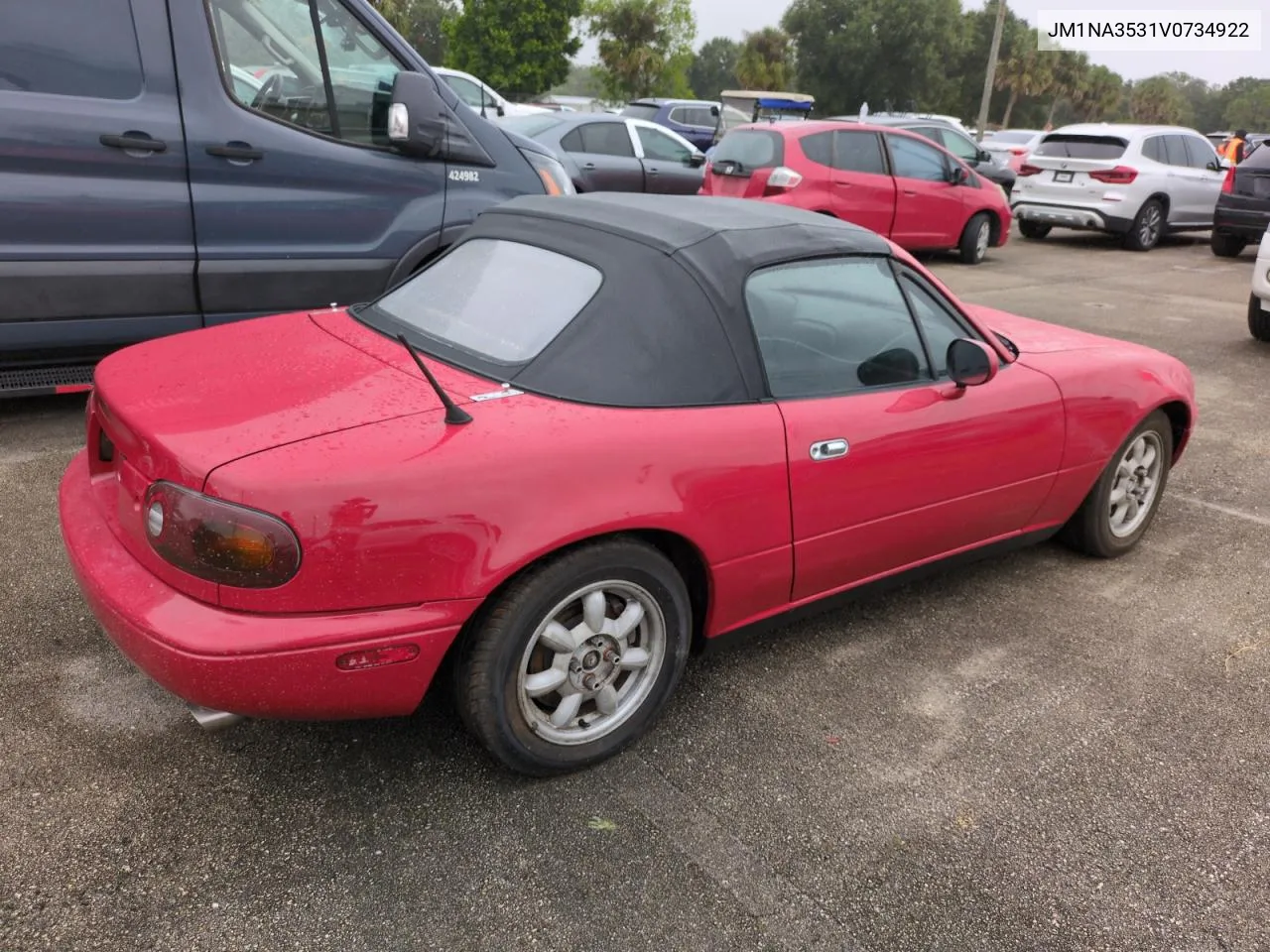 1997 Mazda Mx-5 Miata VIN: JM1NA3531V0734922 Lot: 74293684