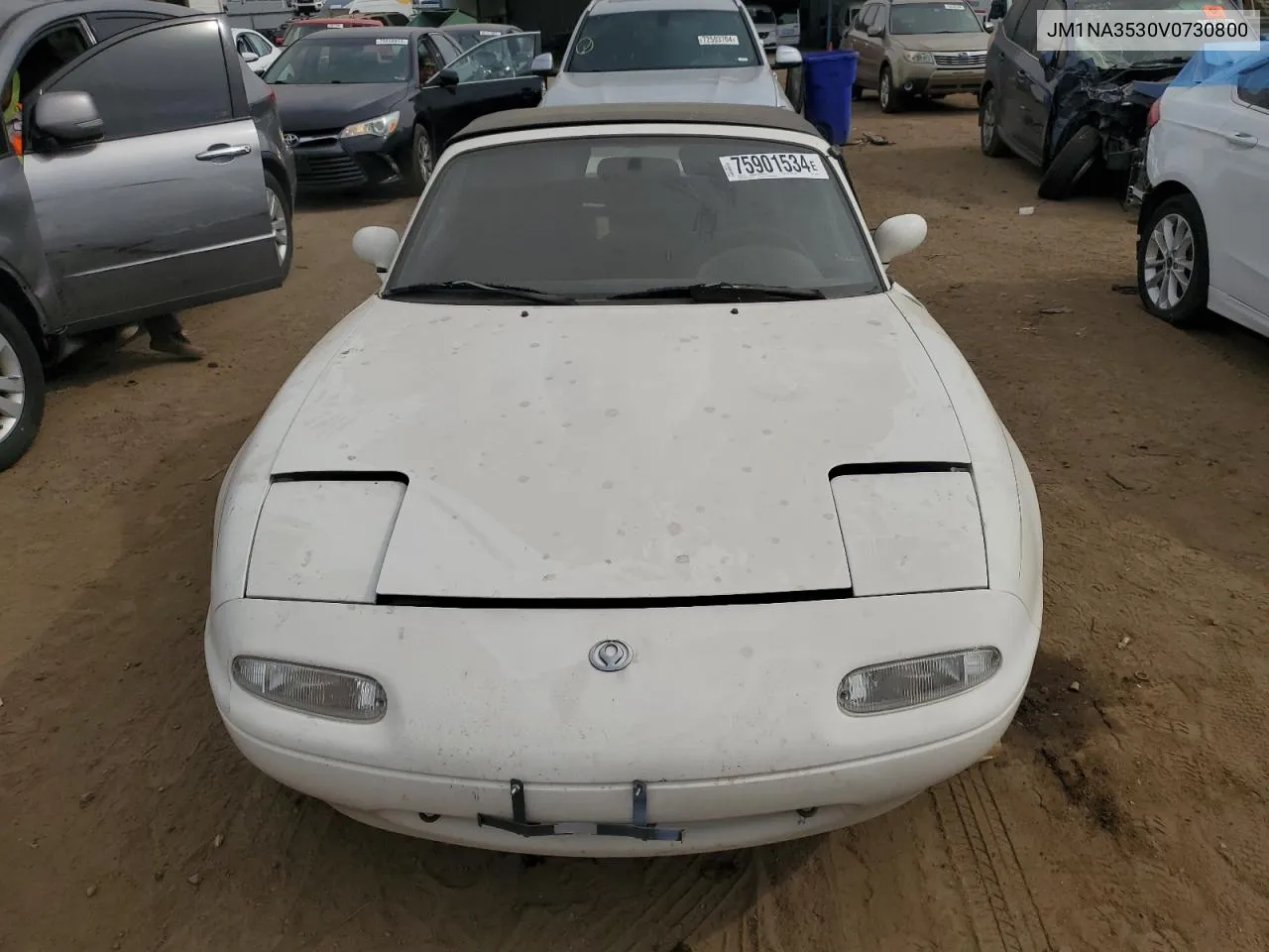 1997 Mazda Mx-5 Miata VIN: JM1NA3530V0730800 Lot: 75901534