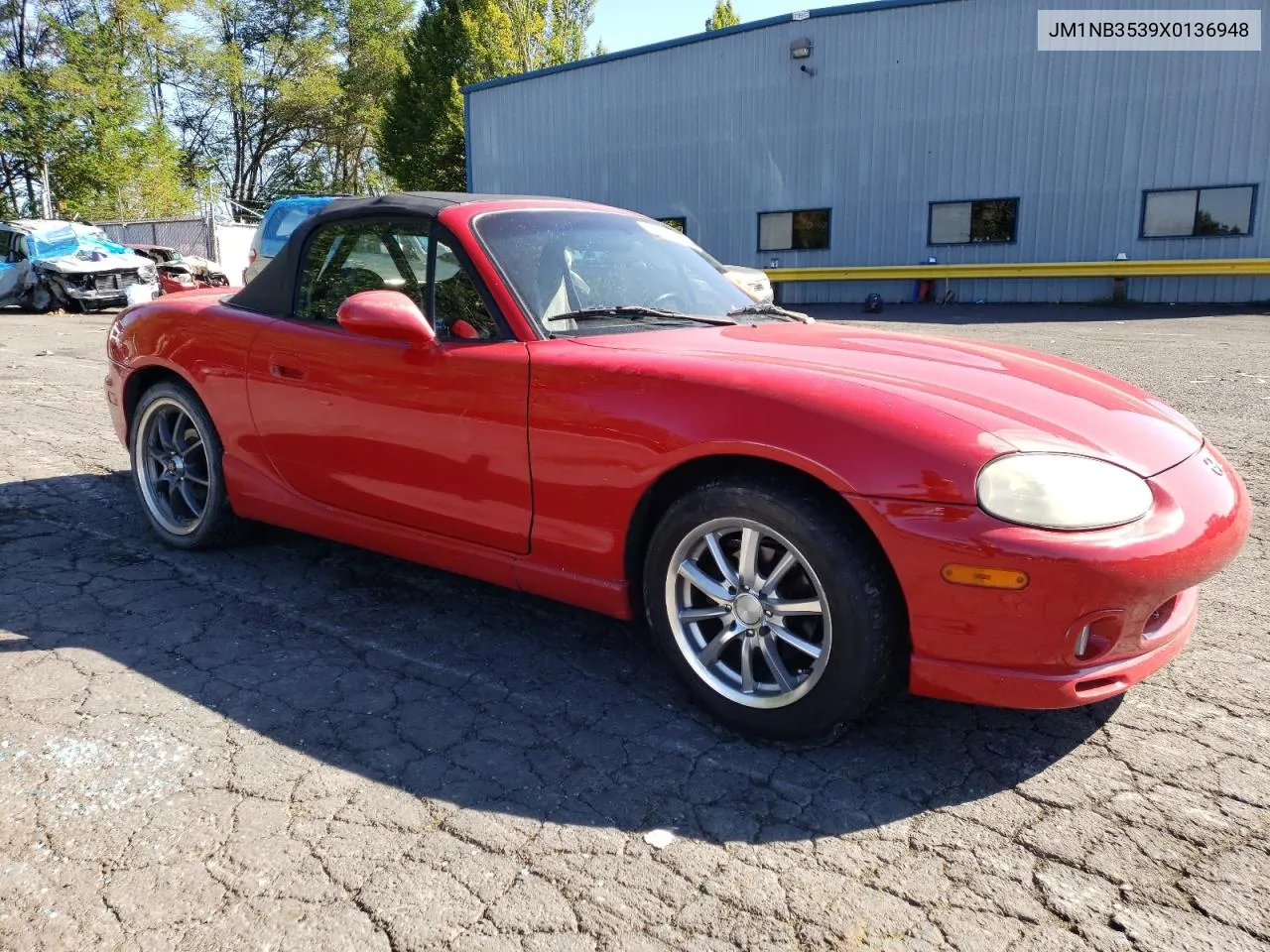 1999 Mazda Mx-5 Miata VIN: JM1NB3539X0136948 Lot: 69685114