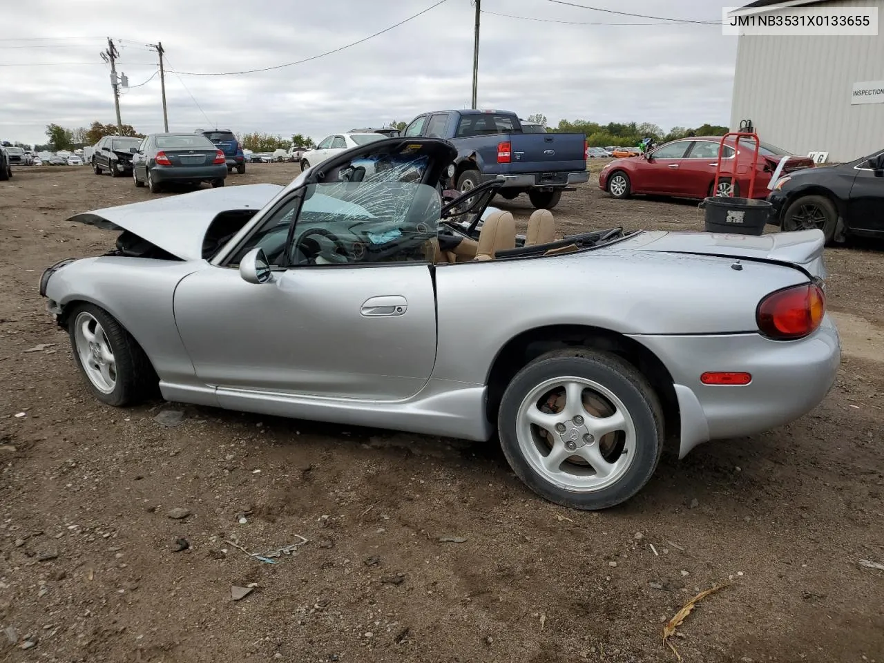 1999 Mazda Mx-5 Miata VIN: JM1NB3531X0133655 Lot: 72384394