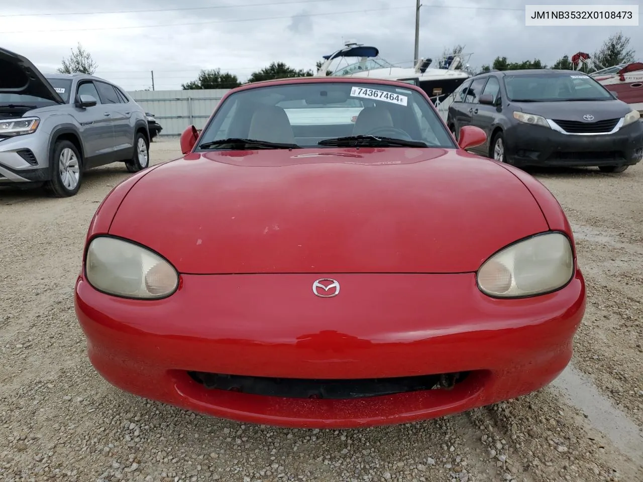 1999 Mazda Mx-5 Miata VIN: JM1NB3532X0108473 Lot: 74367464