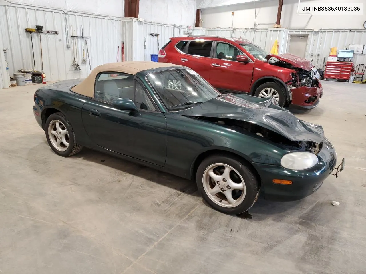 1999 Mazda Mx-5 Miata VIN: JM1NB3536X0133036 Lot: 76238434