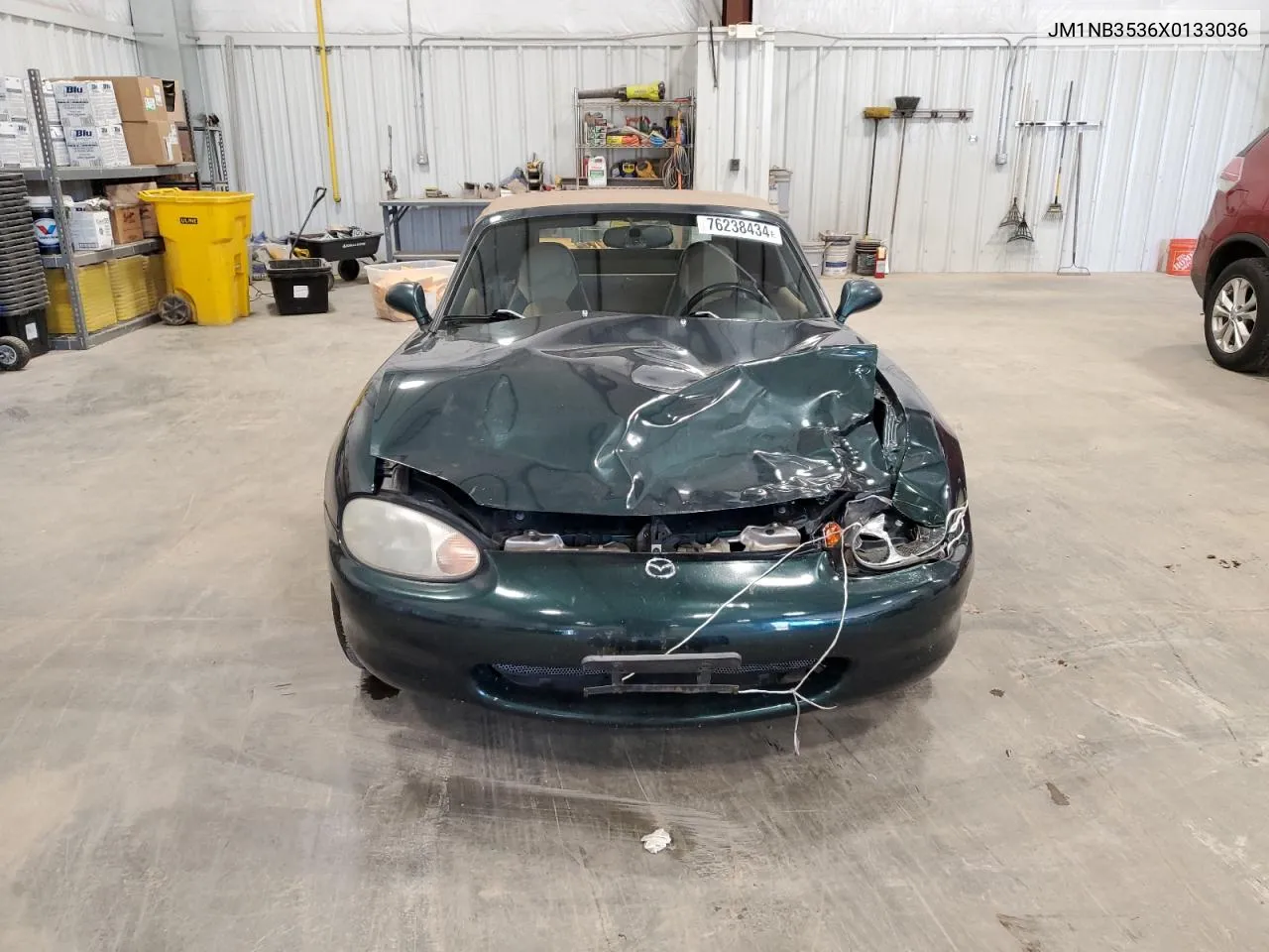 1999 Mazda Mx-5 Miata VIN: JM1NB3536X0133036 Lot: 76238434