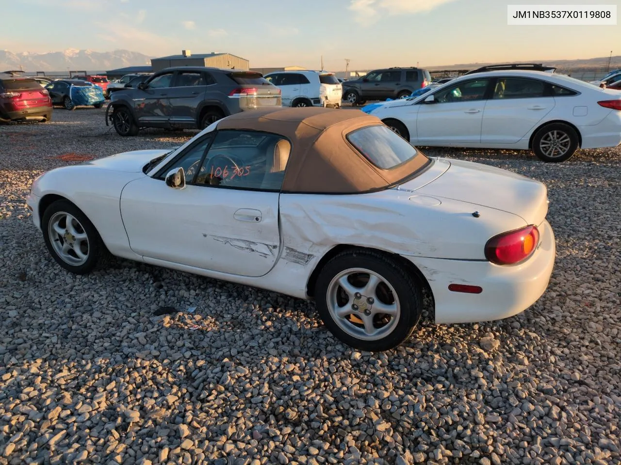 1999 Mazda Mx-5 Miata VIN: JM1NB3537X0119808 Lot: 78542944