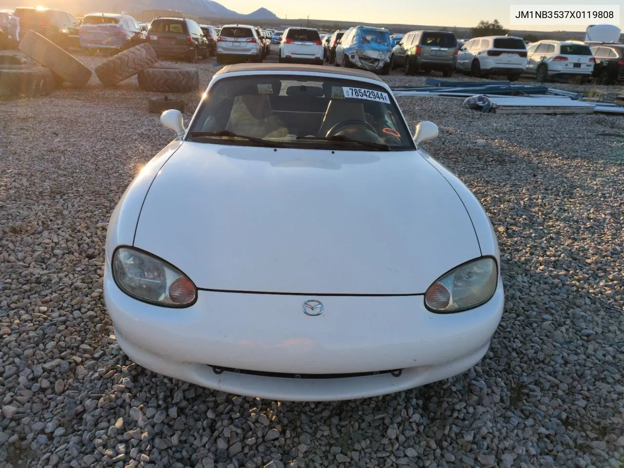 1999 Mazda Mx-5 Miata VIN: JM1NB3537X0119808 Lot: 78542944