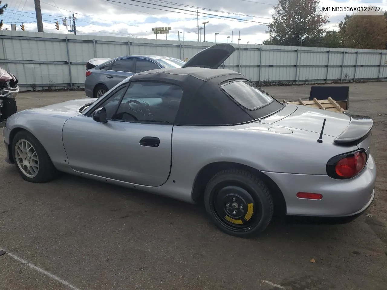 1999 Mazda Mx-5 Miata VIN: JM1NB3536X0127477 Lot: 79075884