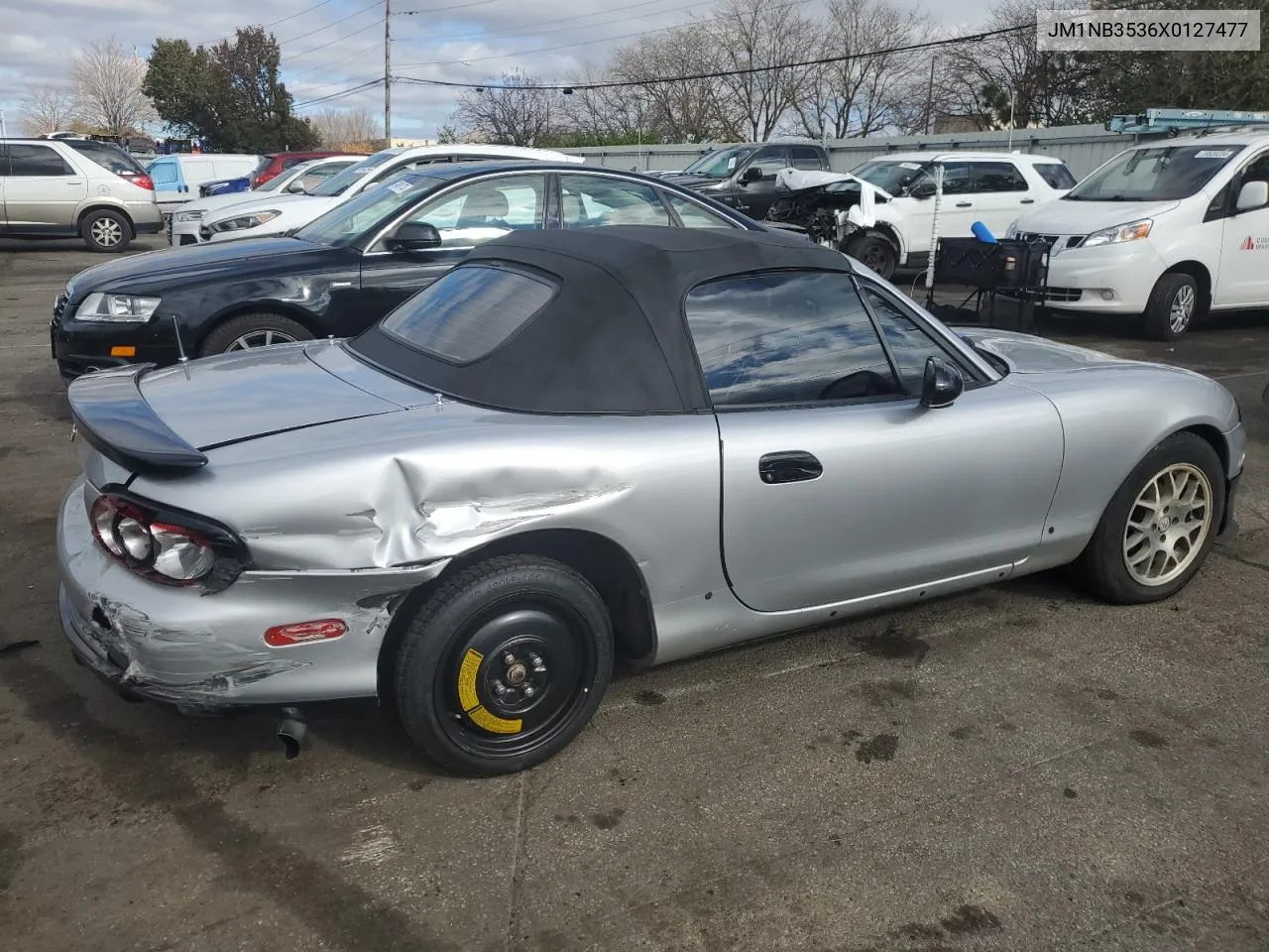 1999 Mazda Mx-5 Miata VIN: JM1NB3536X0127477 Lot: 79075884