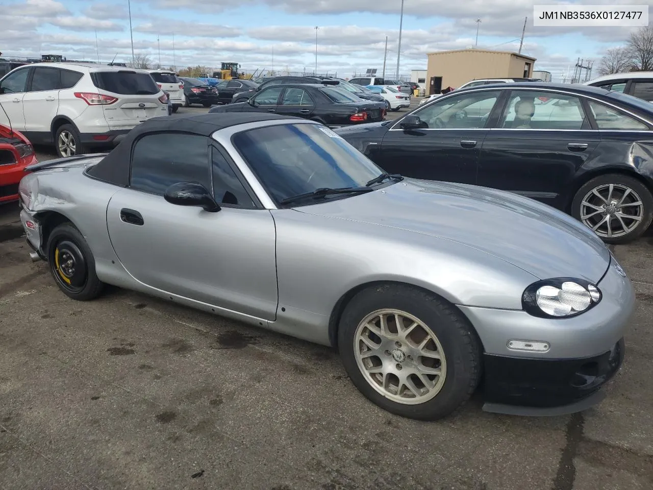 1999 Mazda Mx-5 Miata VIN: JM1NB3536X0127477 Lot: 79075884