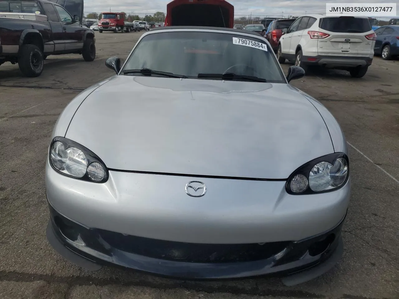 1999 Mazda Mx-5 Miata VIN: JM1NB3536X0127477 Lot: 79075884