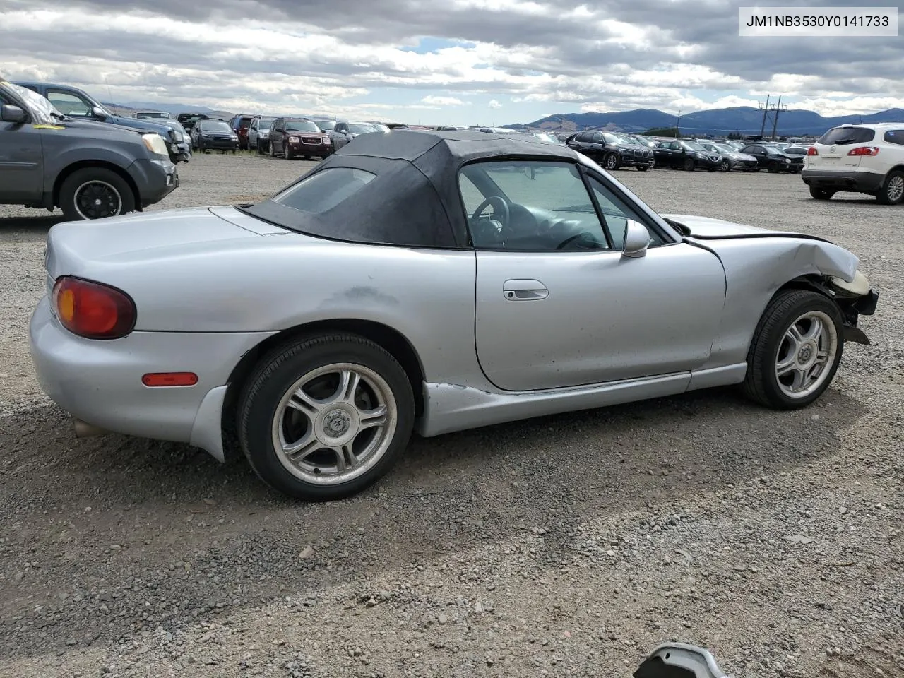 JM1NB3530Y0141733 2000 Mazda Mx-5 Miata Base