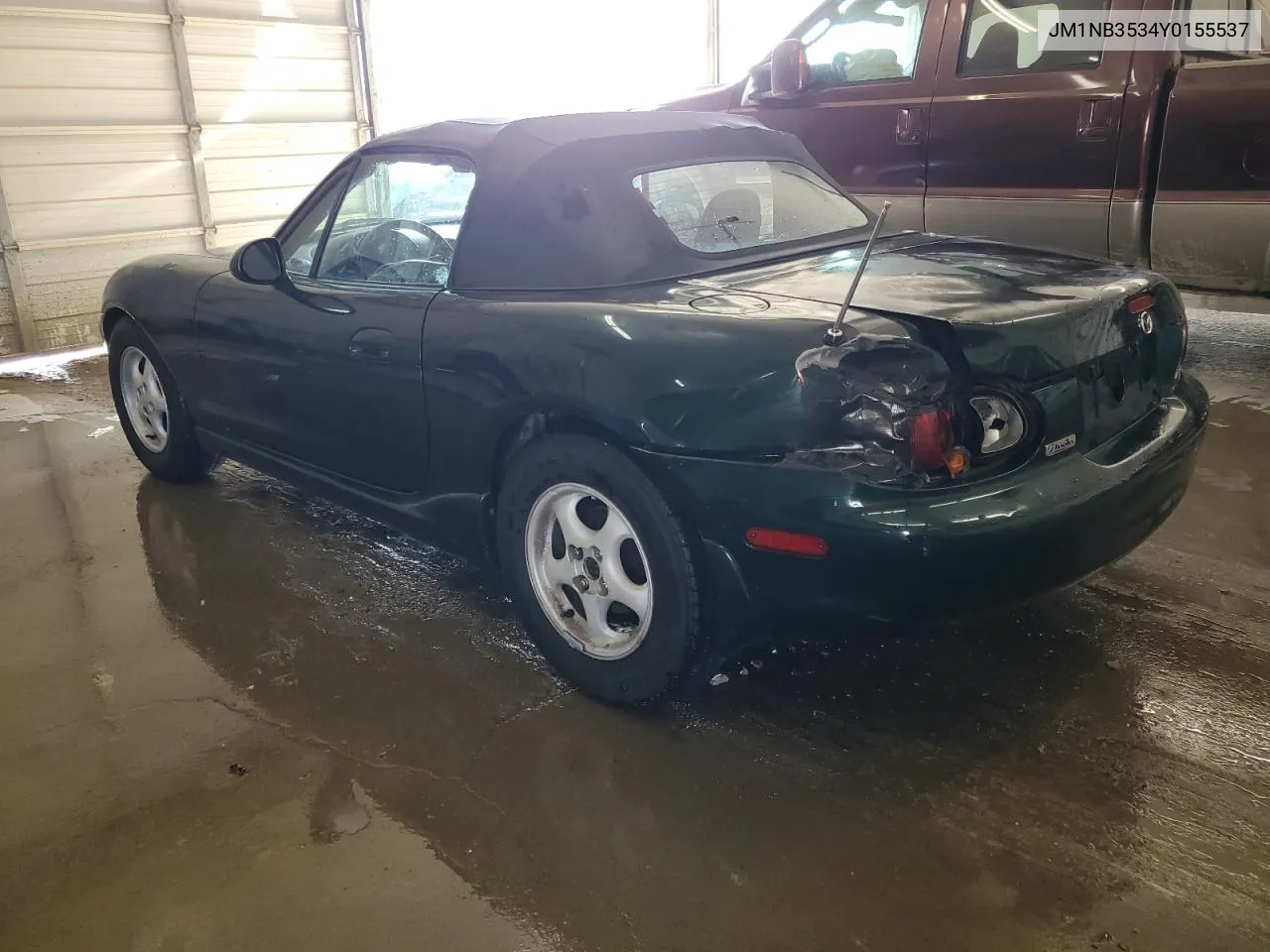 2000 Mazda Mx-5 Miata Base VIN: JM1NB3534Y0155537 Lot: 78412364