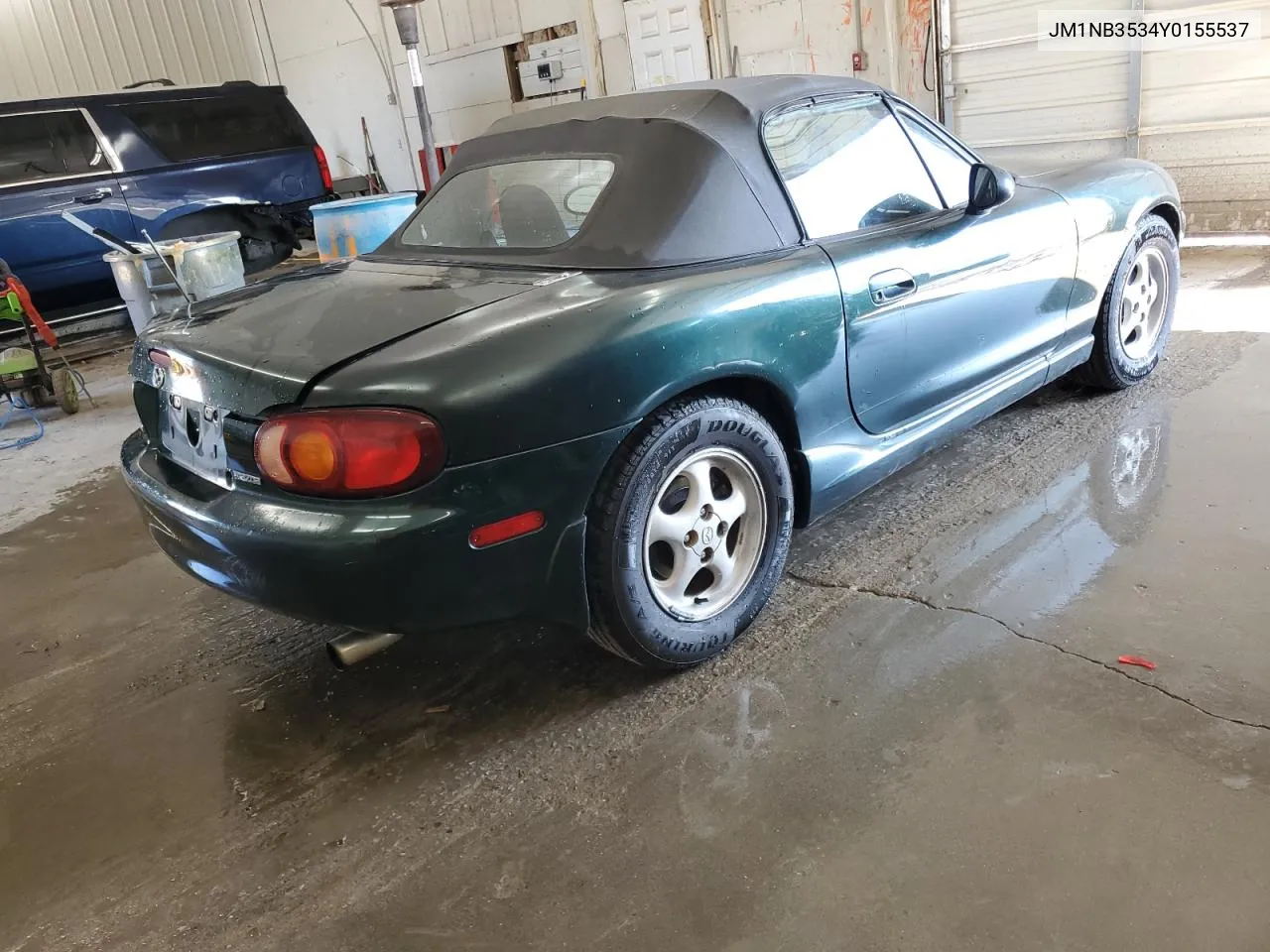 2000 Mazda Mx-5 Miata Base VIN: JM1NB3534Y0155537 Lot: 78412364