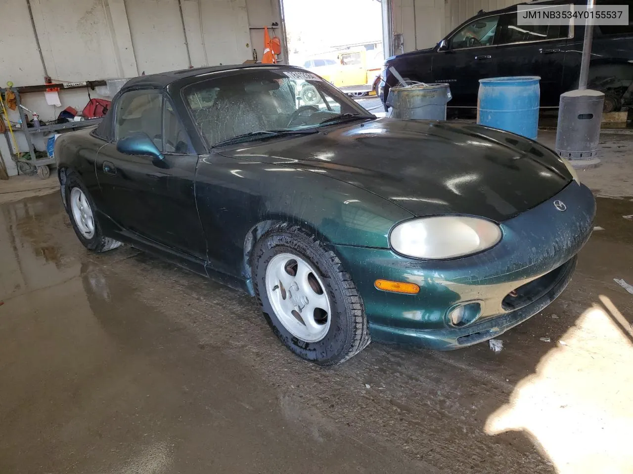 2000 Mazda Mx-5 Miata Base VIN: JM1NB3534Y0155537 Lot: 78412364