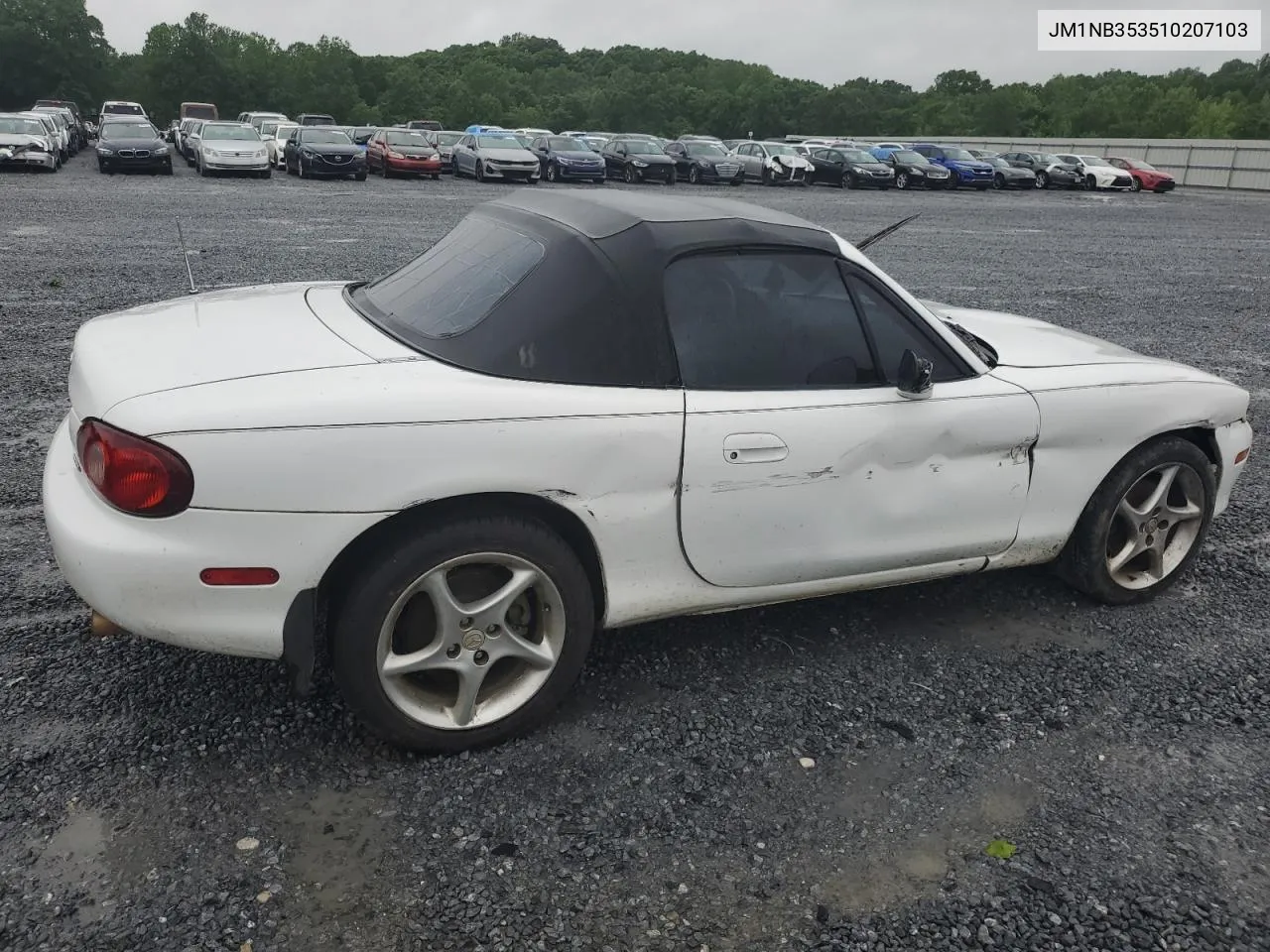 2001 Mazda Mx-5 Miata Base VIN: JM1NB353510207103 Lot: 51573854