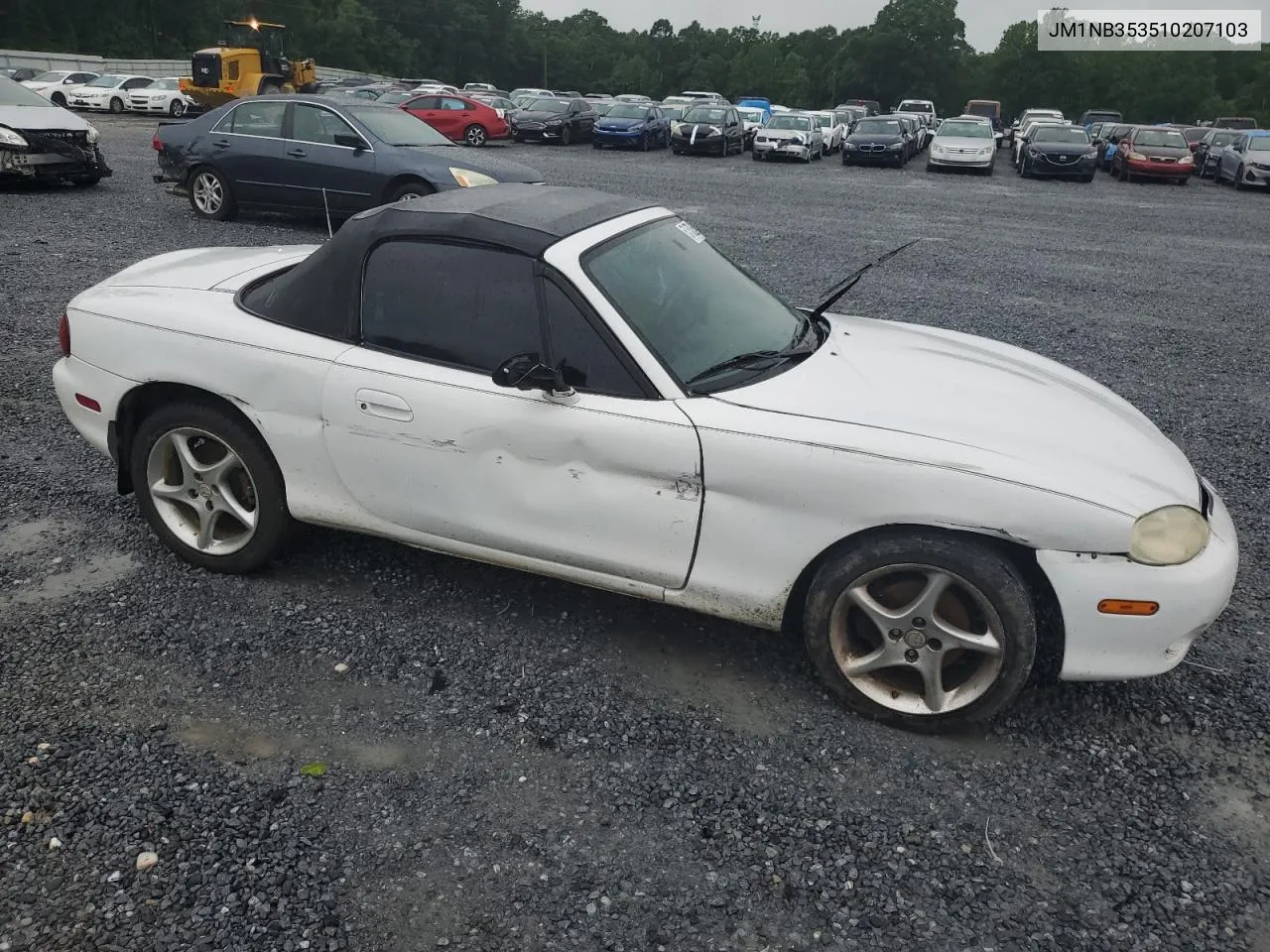 2001 Mazda Mx-5 Miata Base VIN: JM1NB353510207103 Lot: 51573854