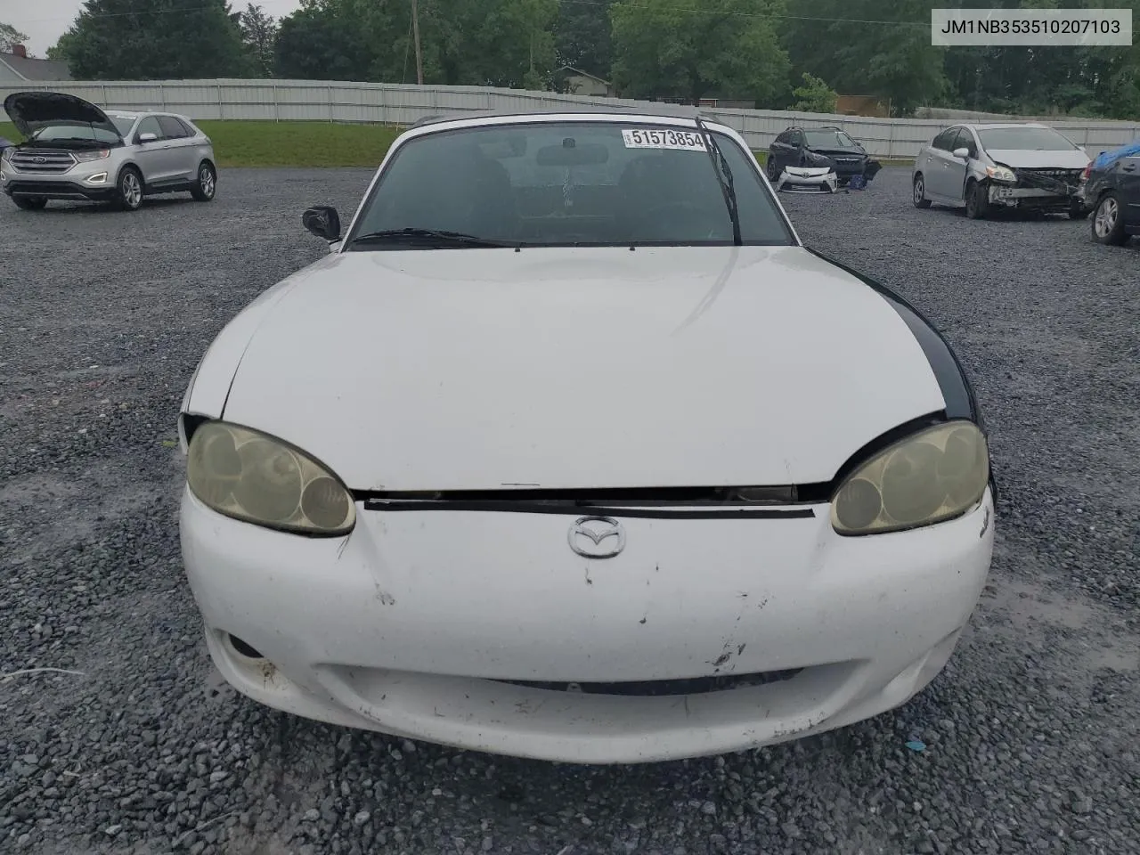 2001 Mazda Mx-5 Miata Base VIN: JM1NB353510207103 Lot: 51573854