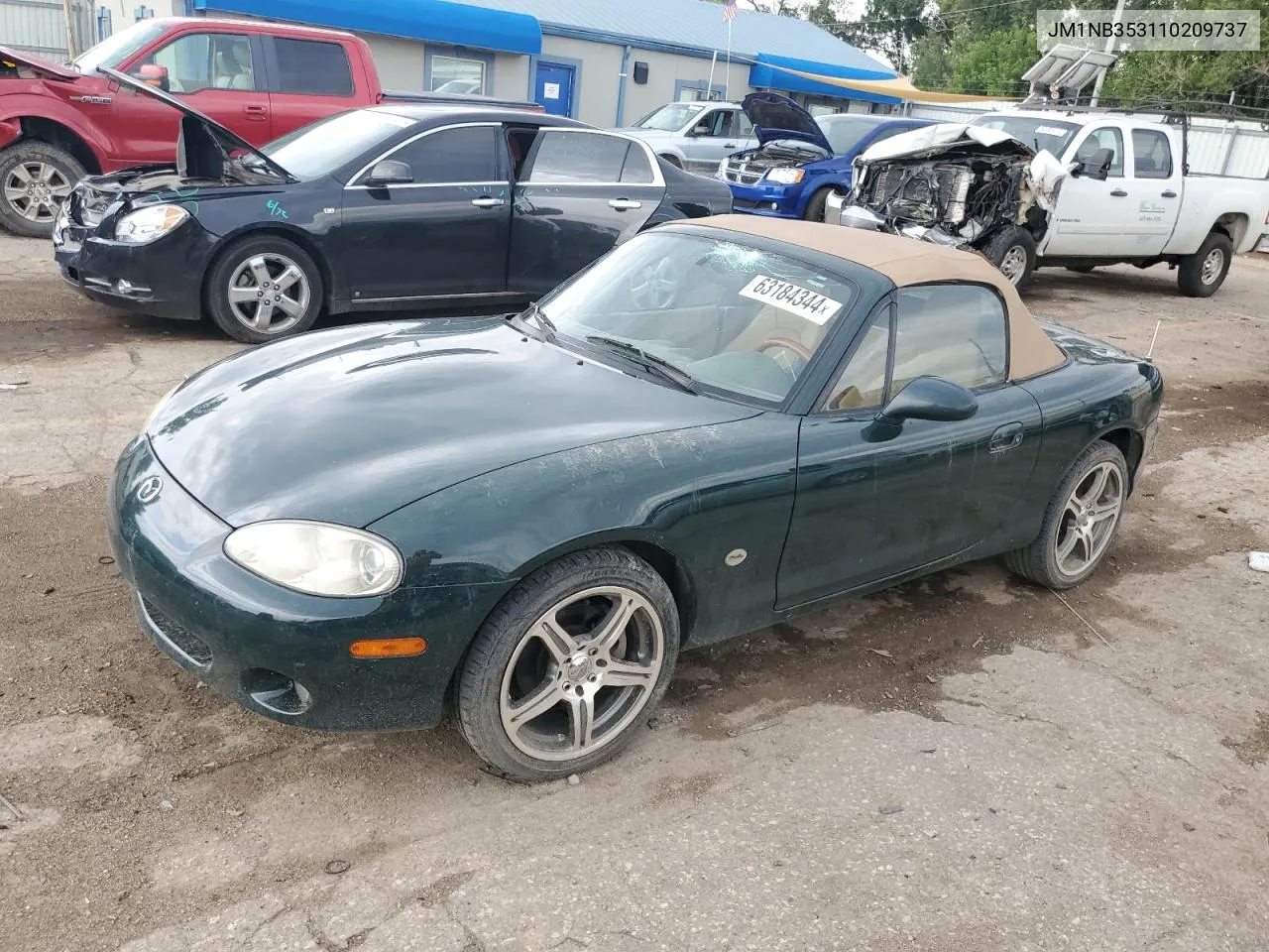 JM1NB353110209737 2001 Mazda Mx-5 Miata Base