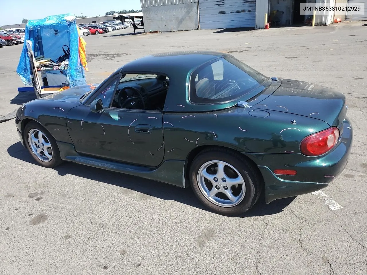 2001 Mazda Mx-5 Miata Base VIN: JM1NB353310212929 Lot: 69997274