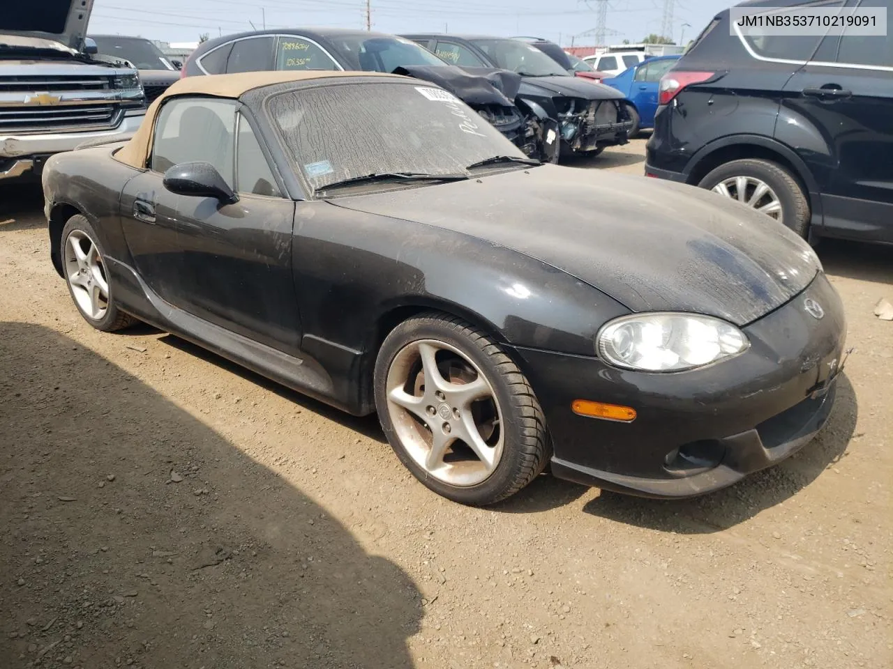 2001 Mazda Mx-5 Miata Base VIN: JM1NB353710219091 Lot: 70803054