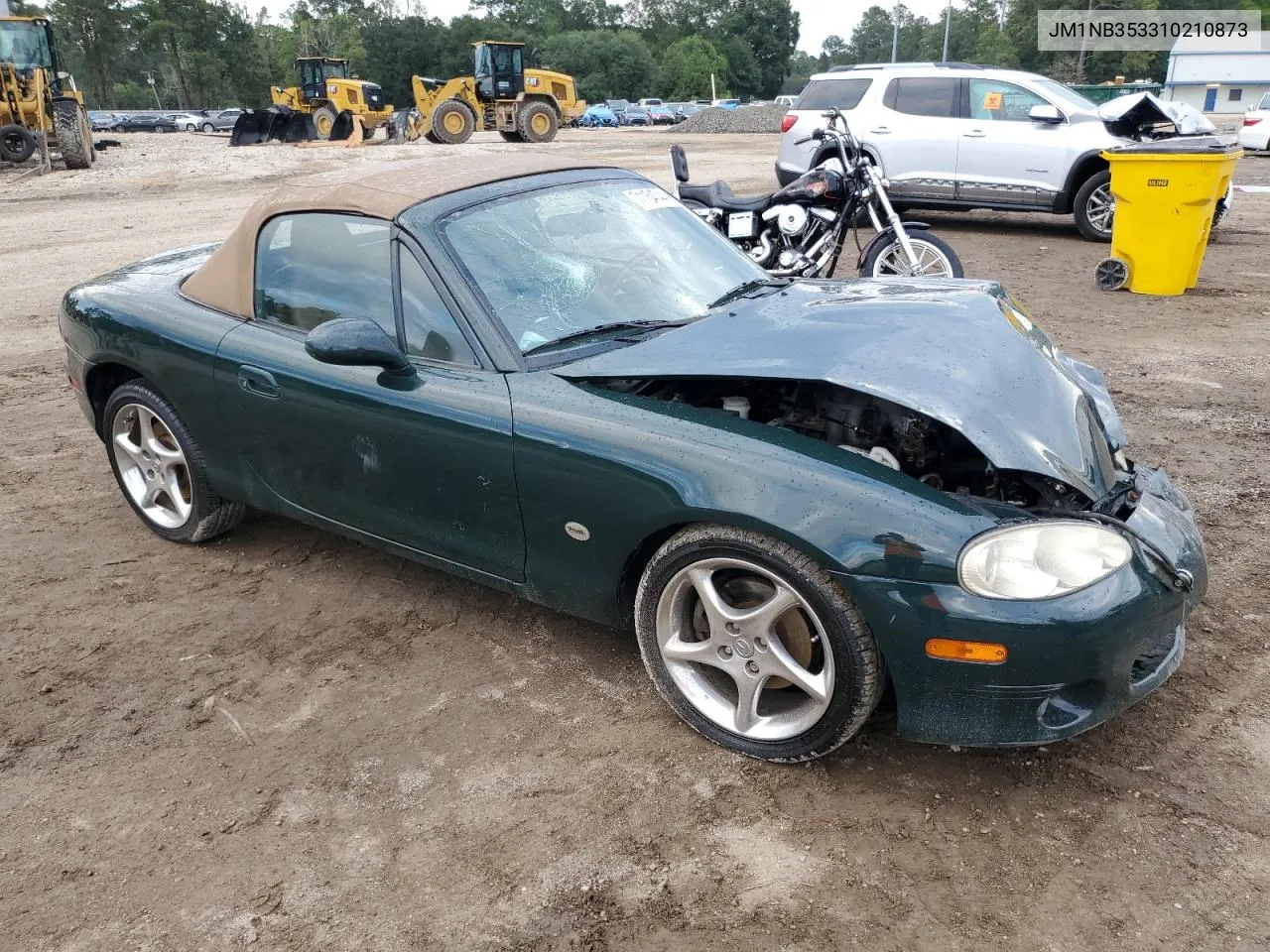 2001 Mazda Mx-5 Miata Base VIN: JM1NB353310210873 Lot: 71154744