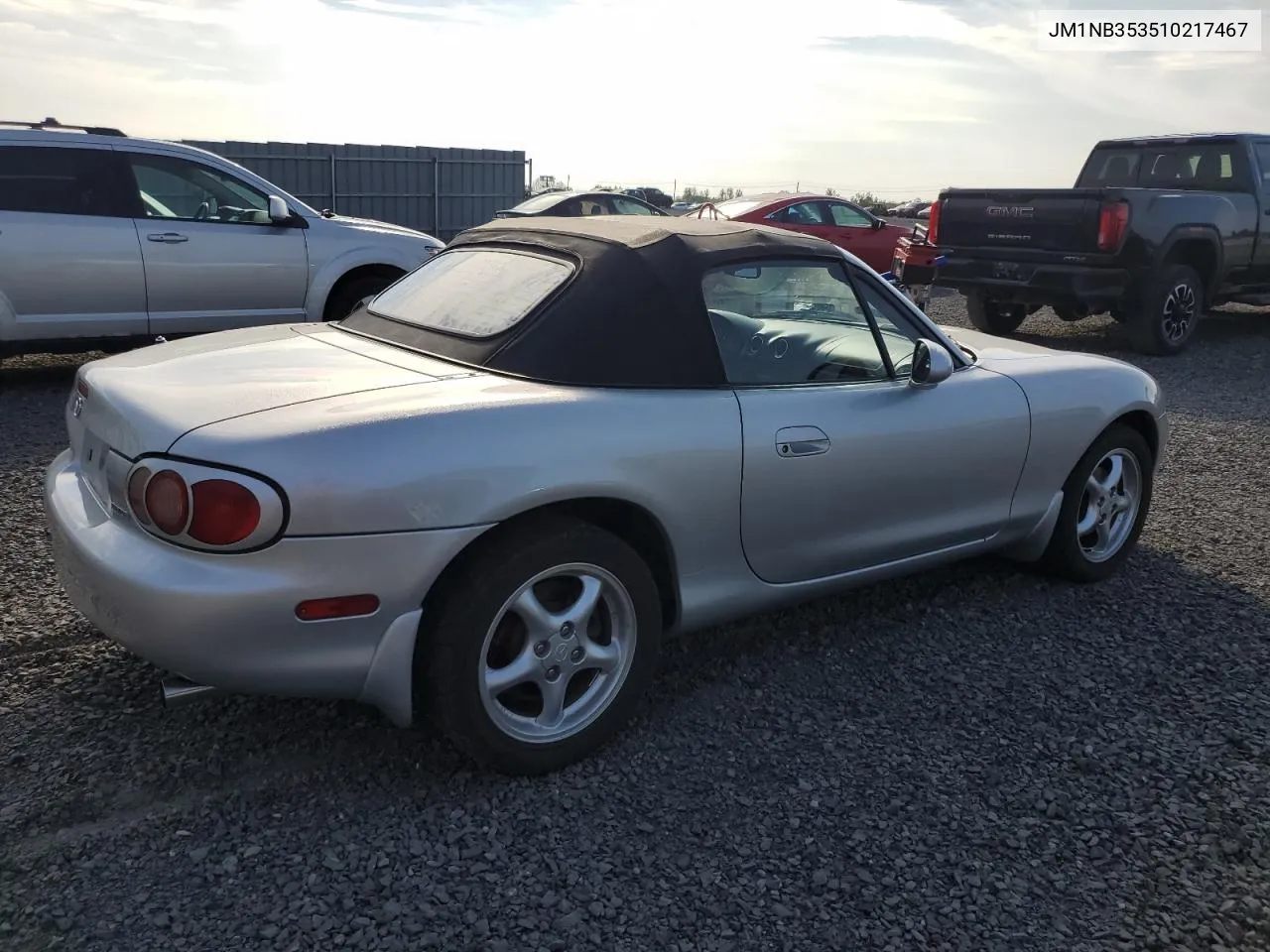 JM1NB353510217467 2001 Mazda Mx-5 Miata Base