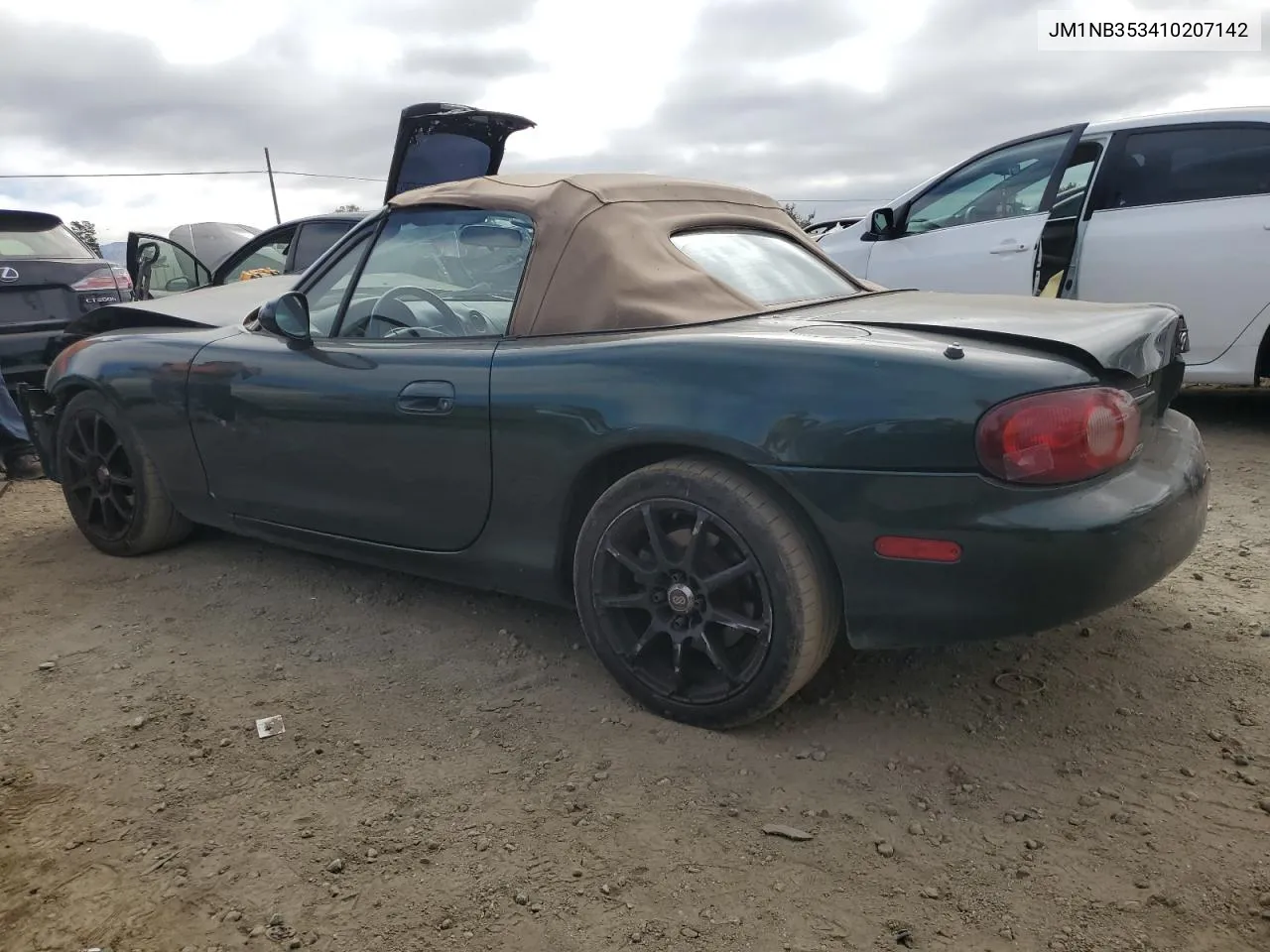 2001 Mazda Mx-5 Miata Base VIN: JM1NB353410207142 Lot: 72475094