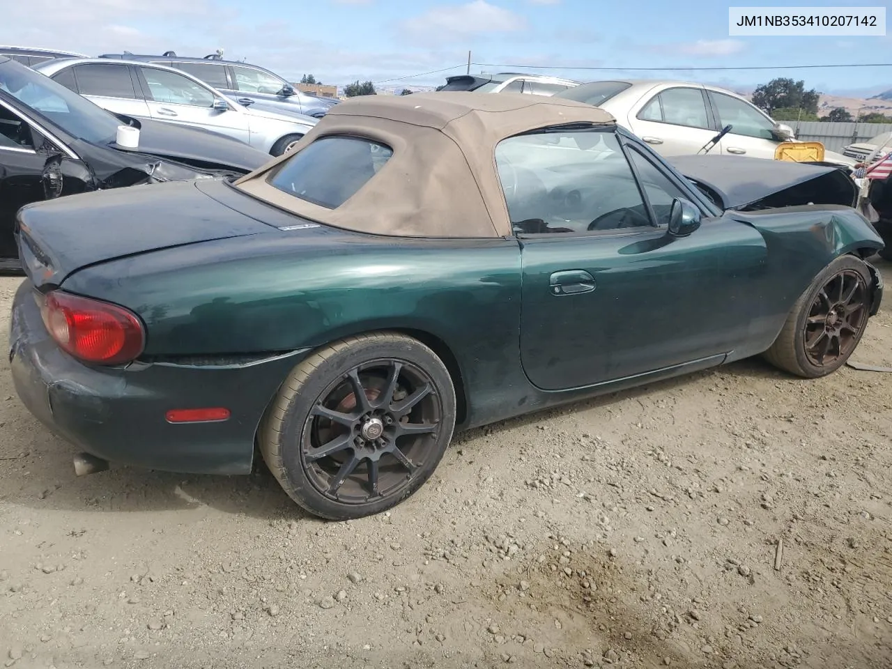 2001 Mazda Mx-5 Miata Base VIN: JM1NB353410207142 Lot: 72475094