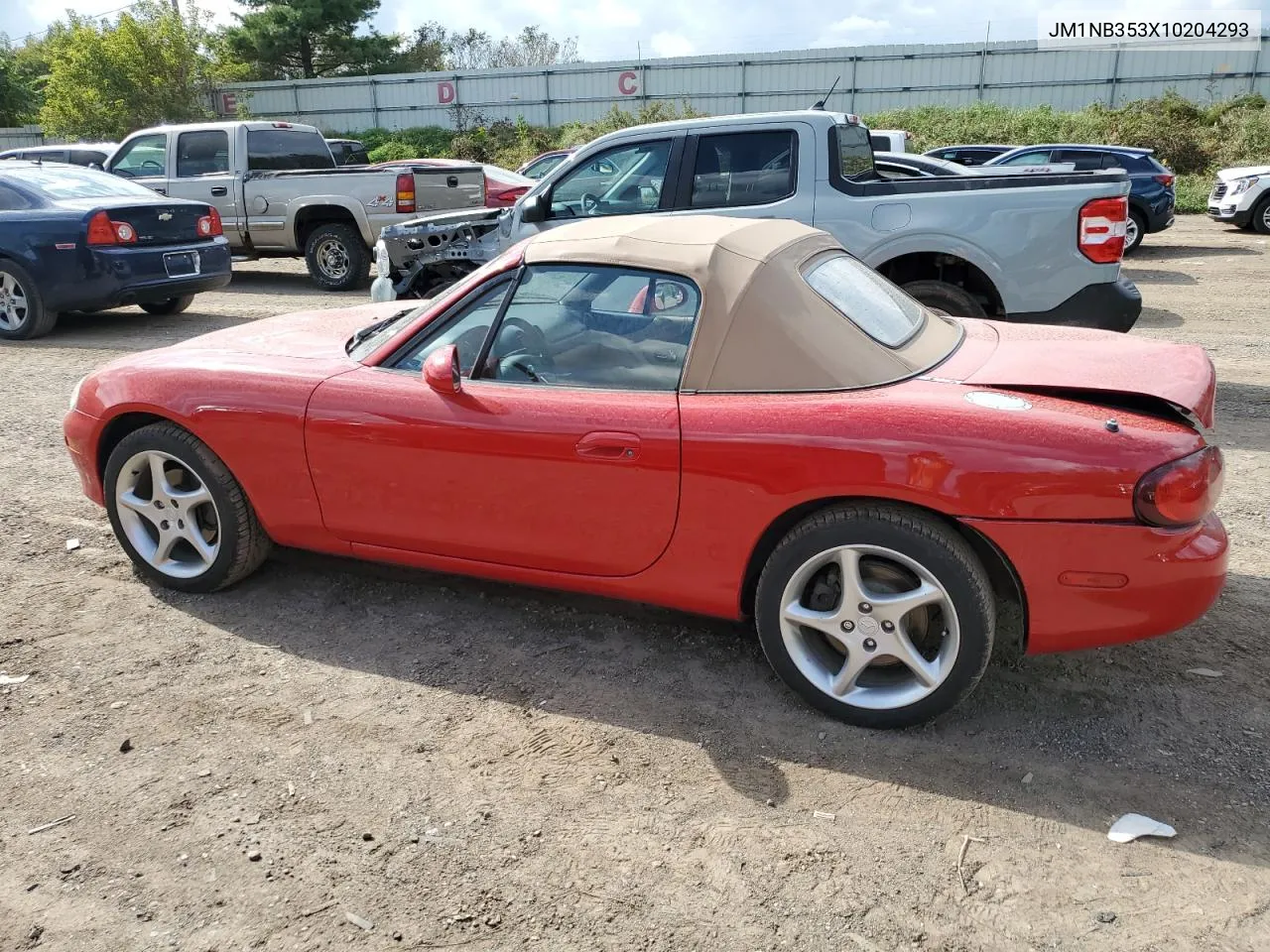 JM1NB353X10204293 2001 Mazda Mx-5 Miata Base