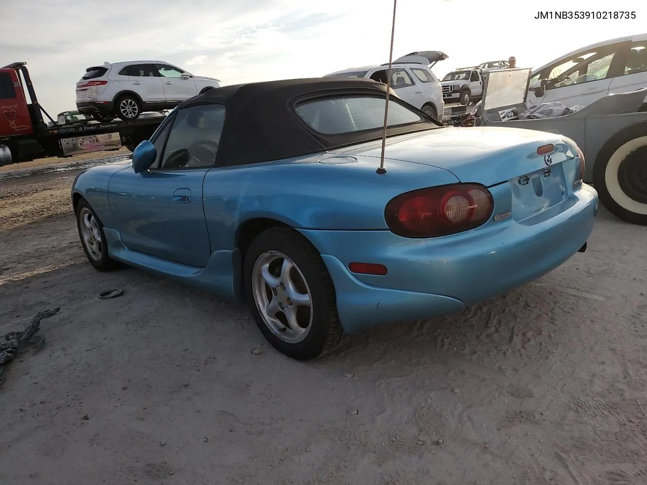 2001 Mazda Mx-5 Miata Base VIN: JM1NB353910218735 Lot: 75653144