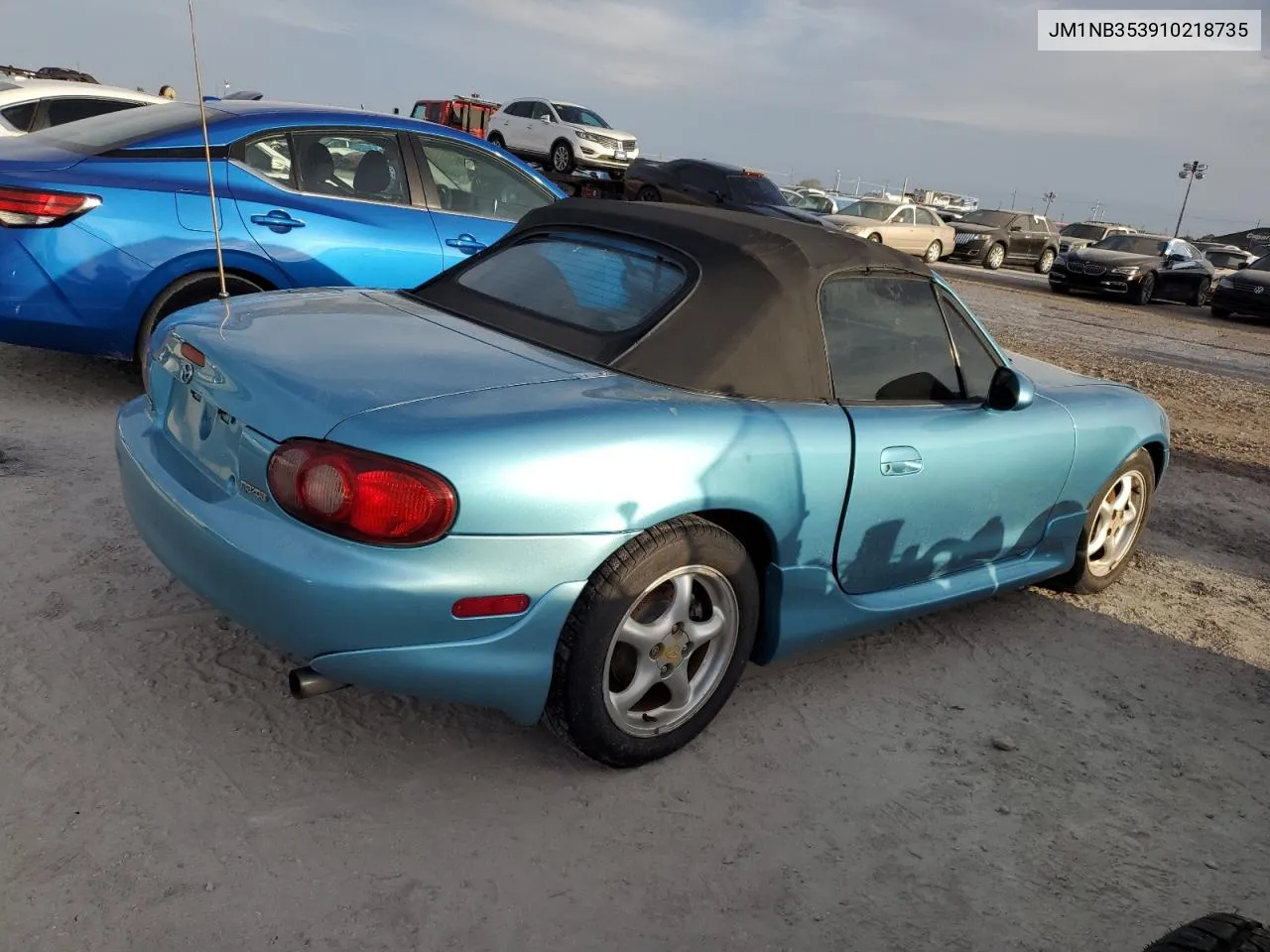 2001 Mazda Mx-5 Miata Base VIN: JM1NB353910218735 Lot: 75653144