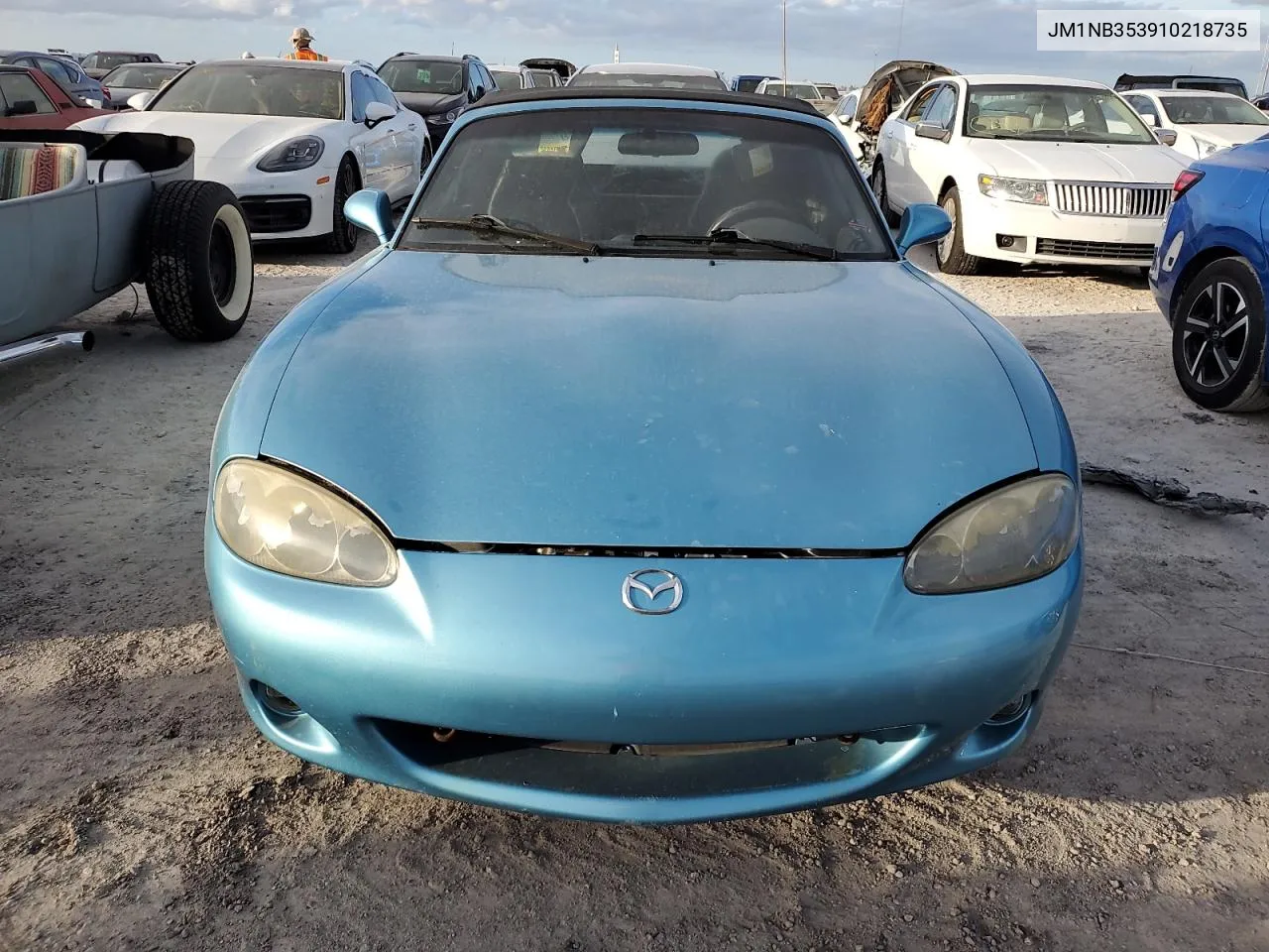 2001 Mazda Mx-5 Miata Base VIN: JM1NB353910218735 Lot: 75653144