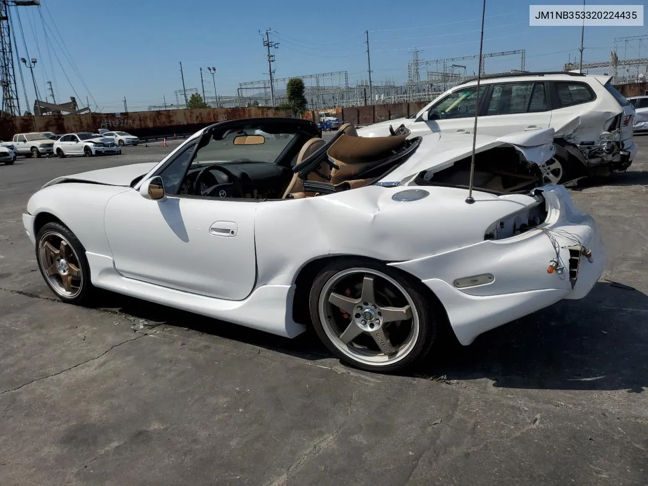 2002 Mazda Mx-5 Miata Base VIN: JM1NB353320224435 Lot: 70617464