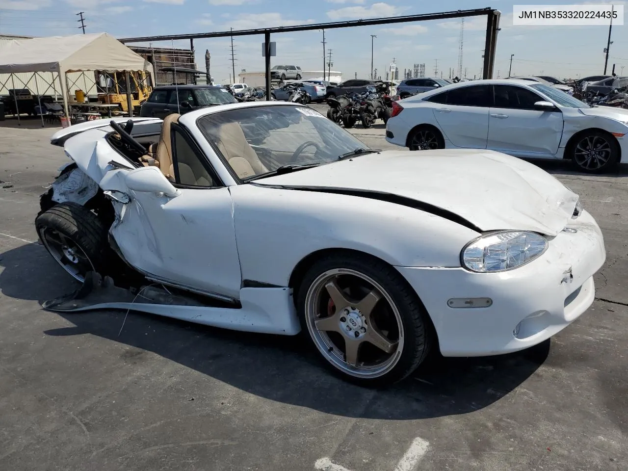 2002 Mazda Mx-5 Miata Base VIN: JM1NB353320224435 Lot: 70617464