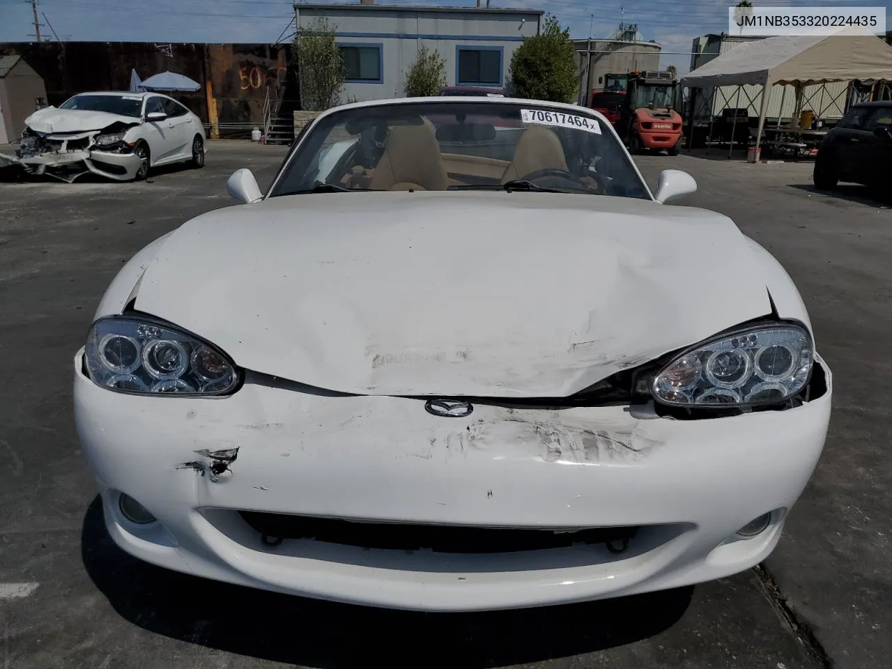 2002 Mazda Mx-5 Miata Base VIN: JM1NB353320224435 Lot: 70617464