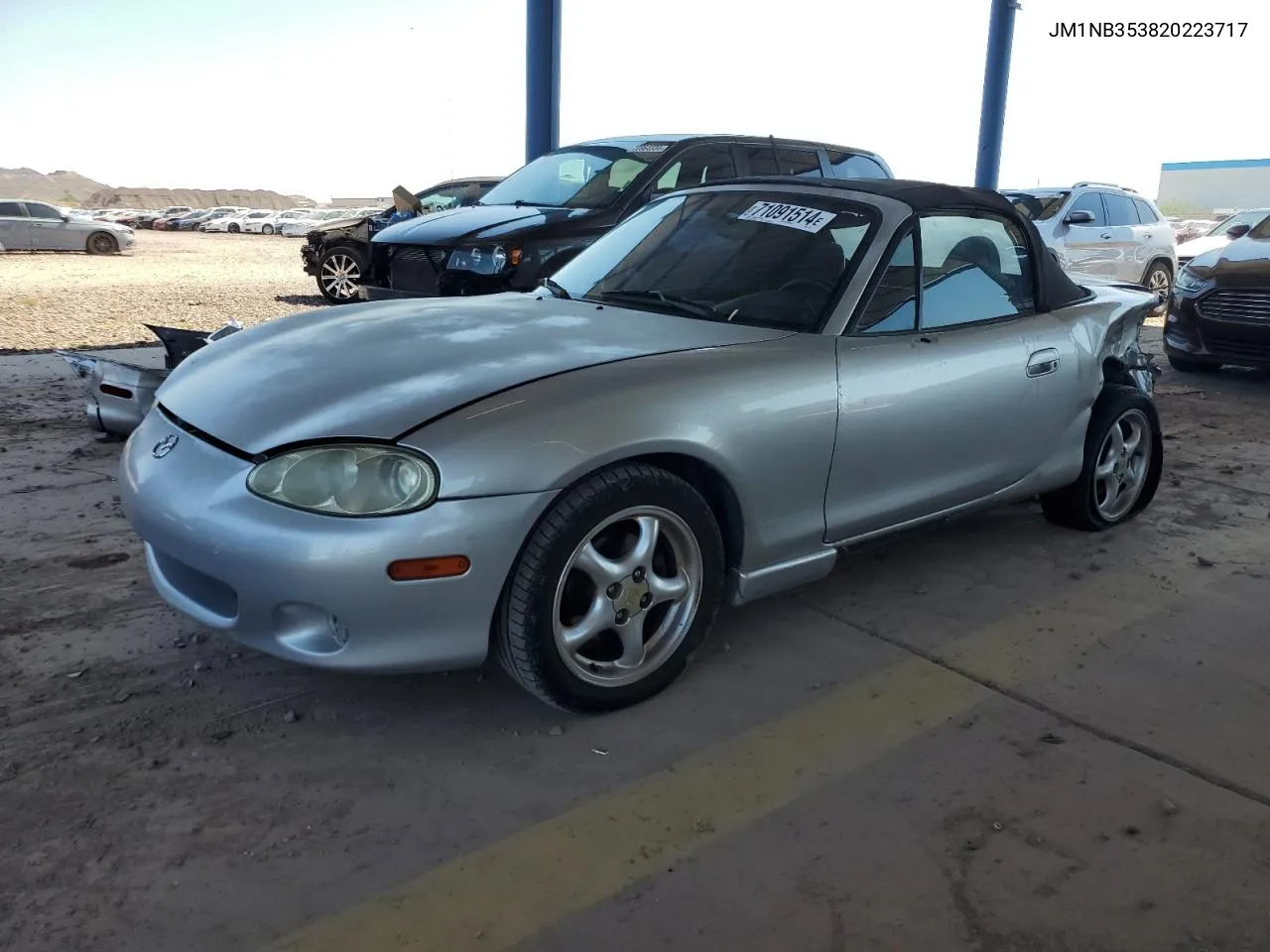 JM1NB353820223717 2002 Mazda Mx-5 Miata Base