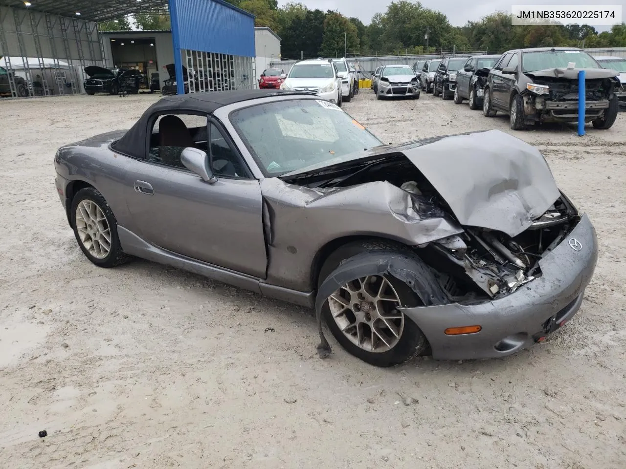 2002 Mazda Mx-5 Miata Base VIN: JM1NB353620225174 Lot: 72446924