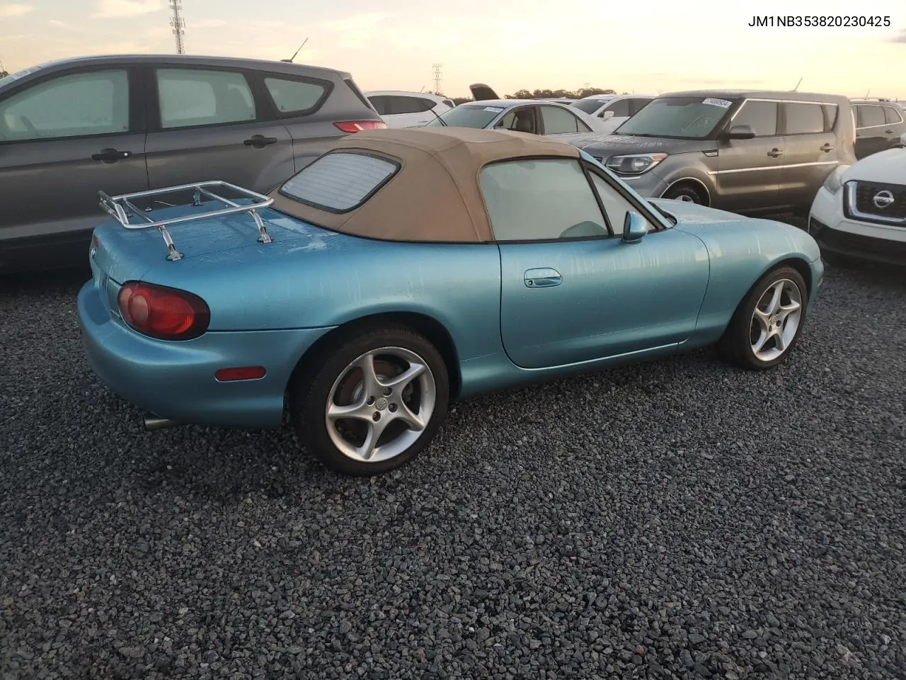 2002 Mazda Mx-5 Miata Base VIN: JM1NB353820230425 Lot: 74094464