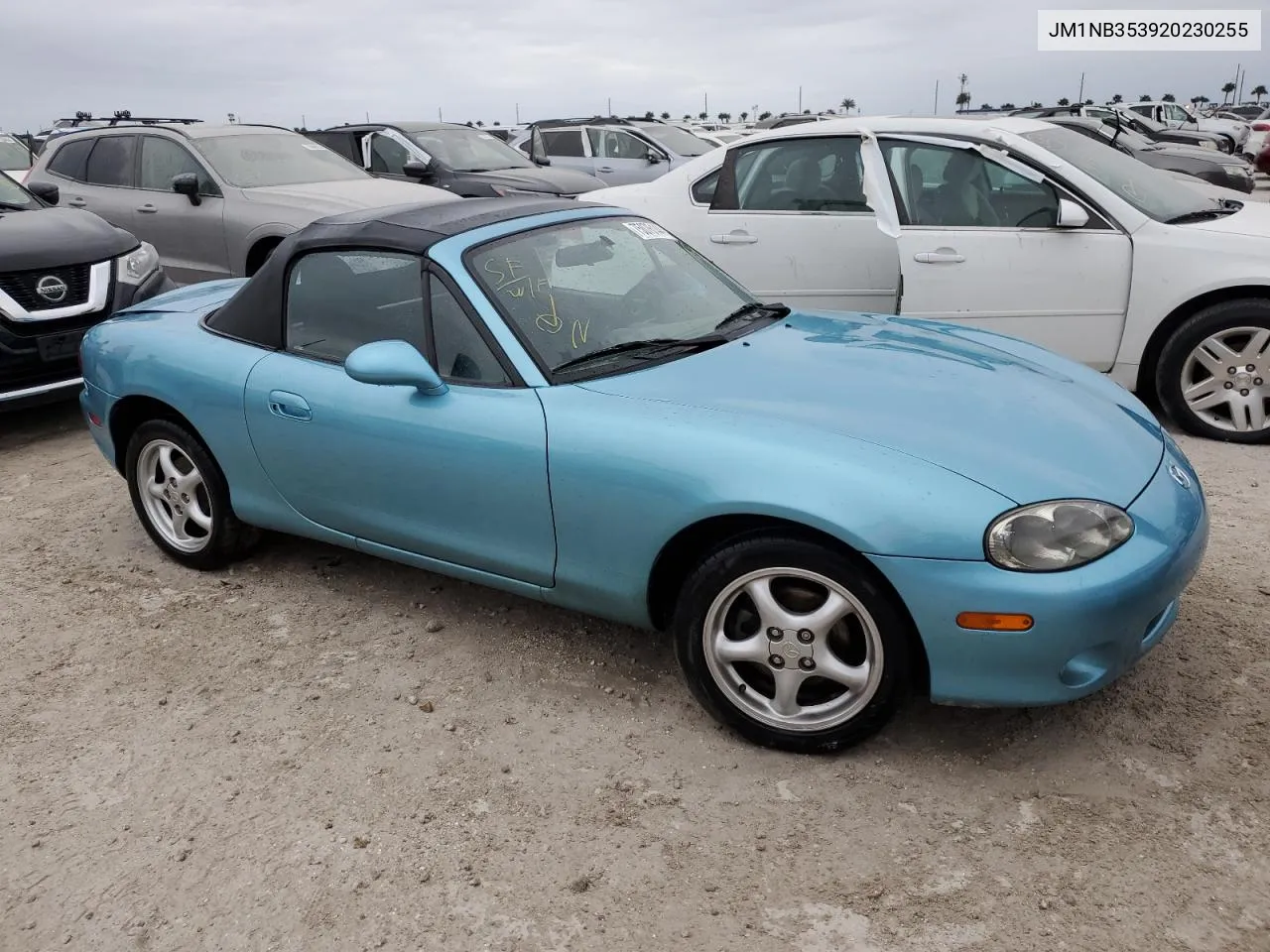 2002 Mazda Mx-5 Miata Base VIN: JM1NB353920230255 Lot: 75076144